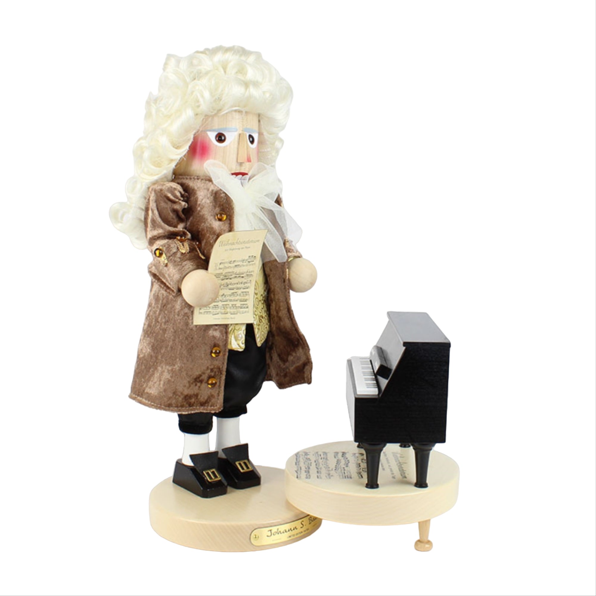 Steinbach Big Nutcracker Collection, Limited Edition, Johann S. Bach, 16"