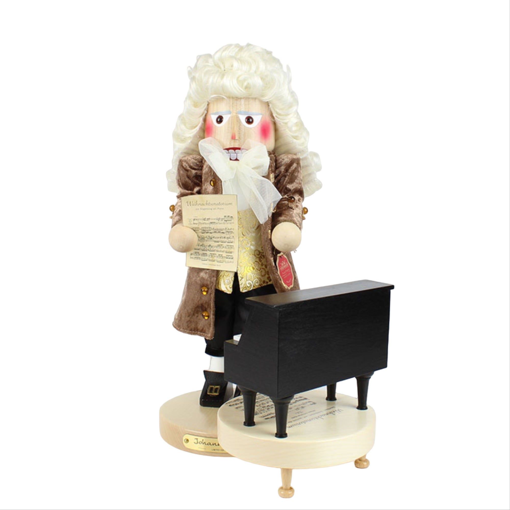 Steinbach Big Nutcracker Collection, Limited Edition, Johann S. Bach, 16"