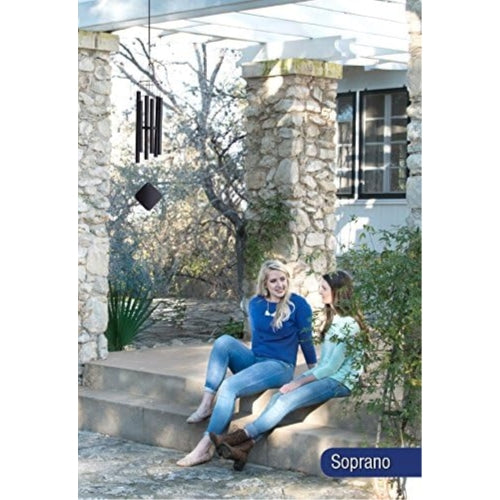 Music of the Spheres Handcrafted Outdoor Quartal Soprano Wind Chime — Bright, Harmonious Melodies — 30"