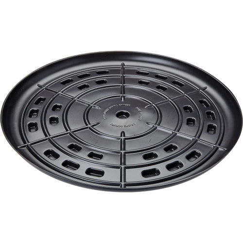 Bosmere Down Under Planter Saucers — Airflow, Prevent Stains, Locking Caddy Option, Black, 21”