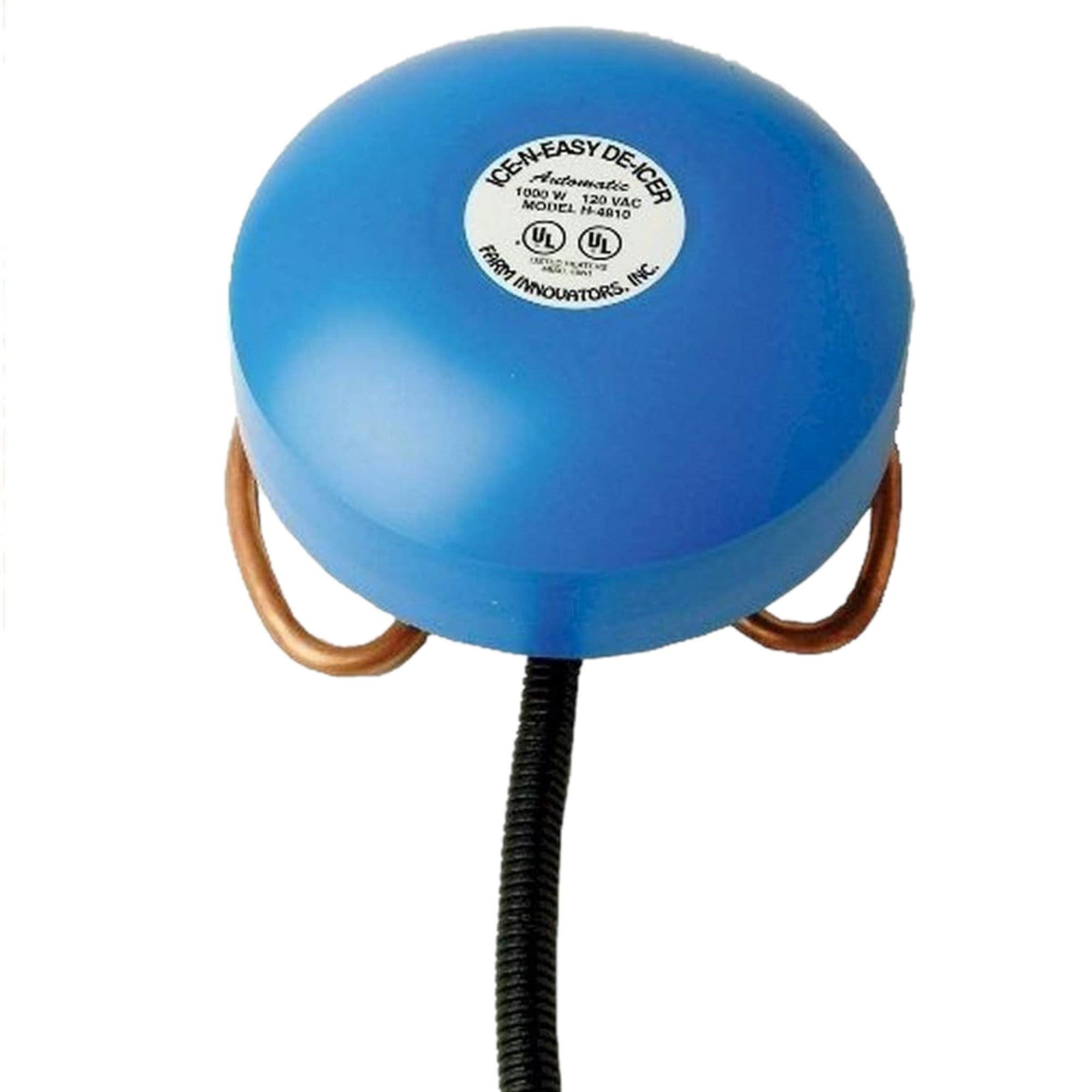 Farm Innovators 1000W Floating Tank De-Icer for Metal Stock Tanks, Blue