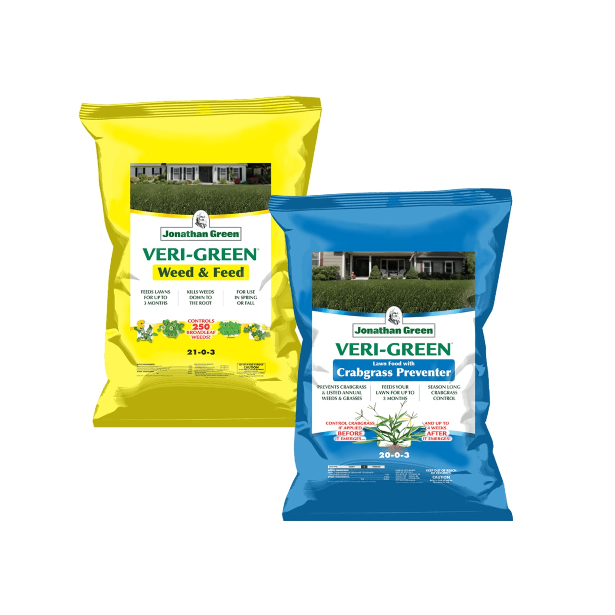 Jonathan Green Veri-Green Lawn Fertilizer and Weed Control Bundle, 15,000 sq ft