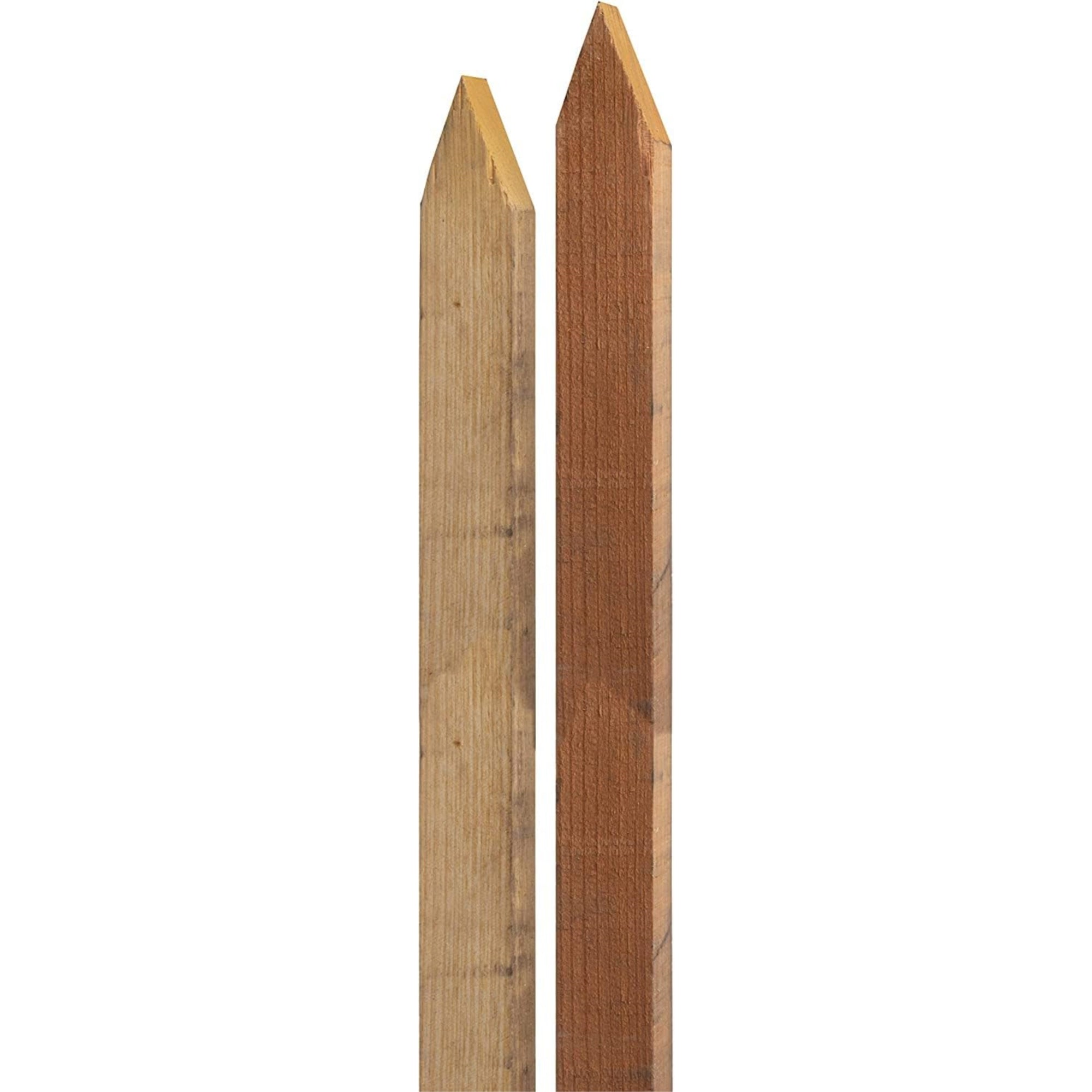 Bond Hardwood Stakes for Plant Support, Natural Wood, 5ft (Pack of 6)