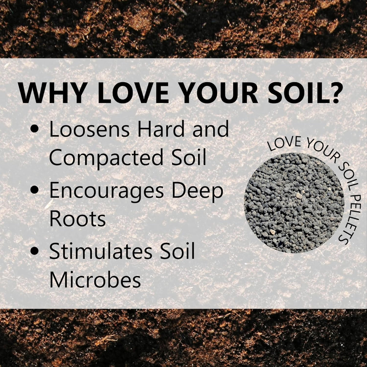 Jonathan Green Love Your Soil, Natural Soil Food for Lawns in Hard Soils