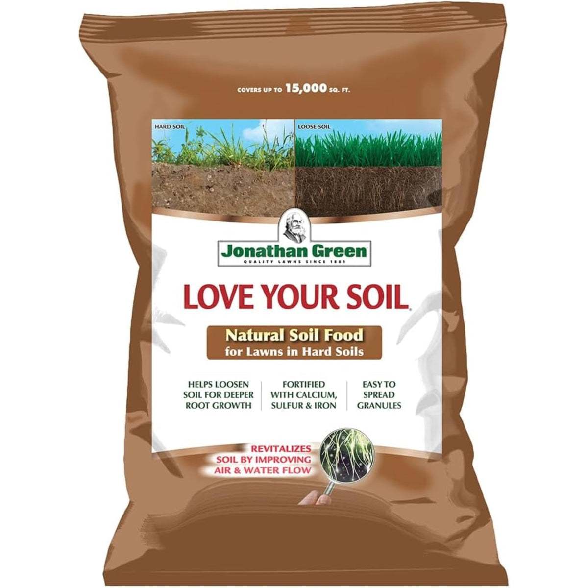Jonathan Green Love Your Soil, Natural Soil Food for Lawns in Hard Soils