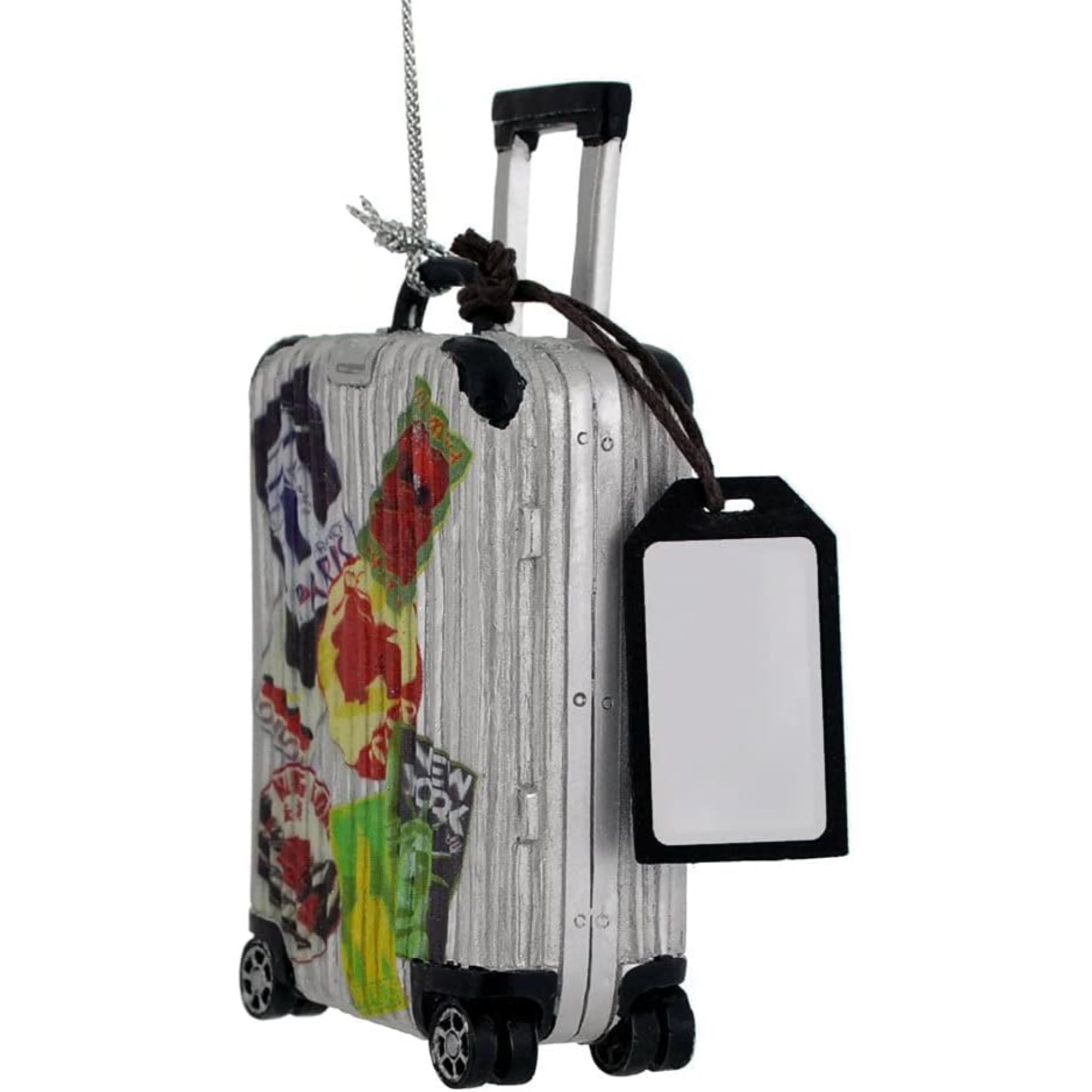 Kurt Adler Travel Luggage Resin Christmas Ornament