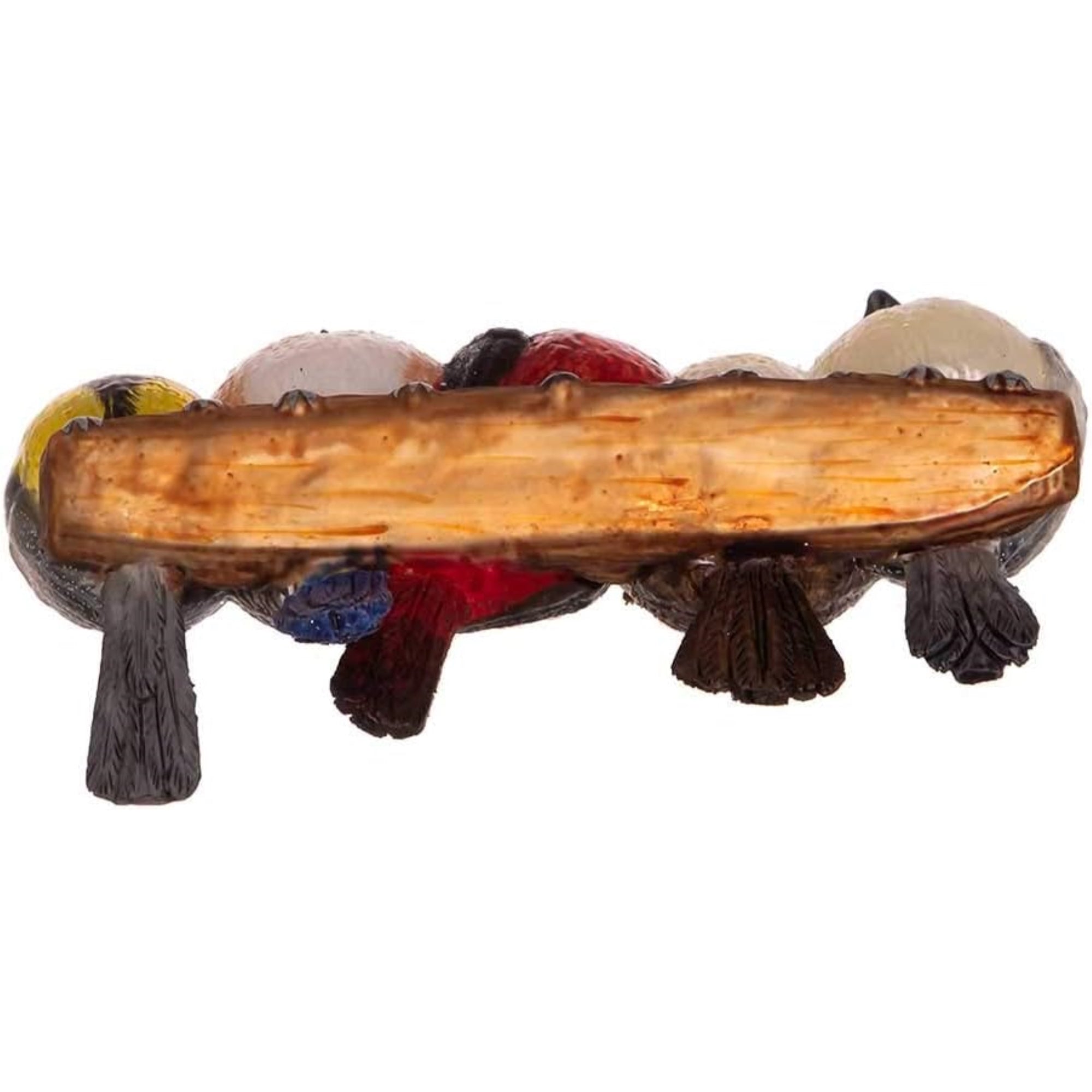 Kurt Adler Nobel Gems Collection Glass Christmas Ornament, Songbirds on a Branch