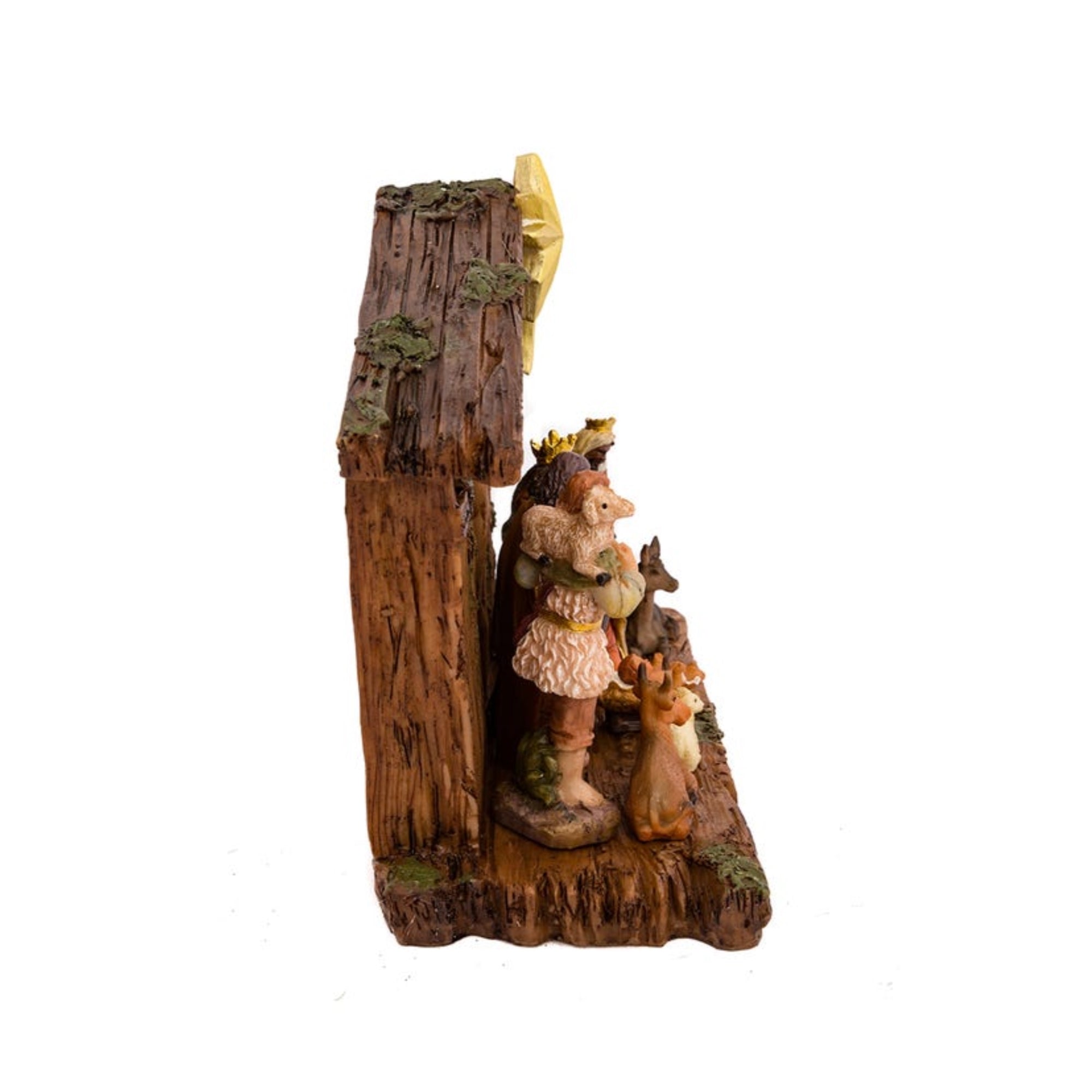 Kurt Adler Christmas Nativity Set with 10 Figures and Stable