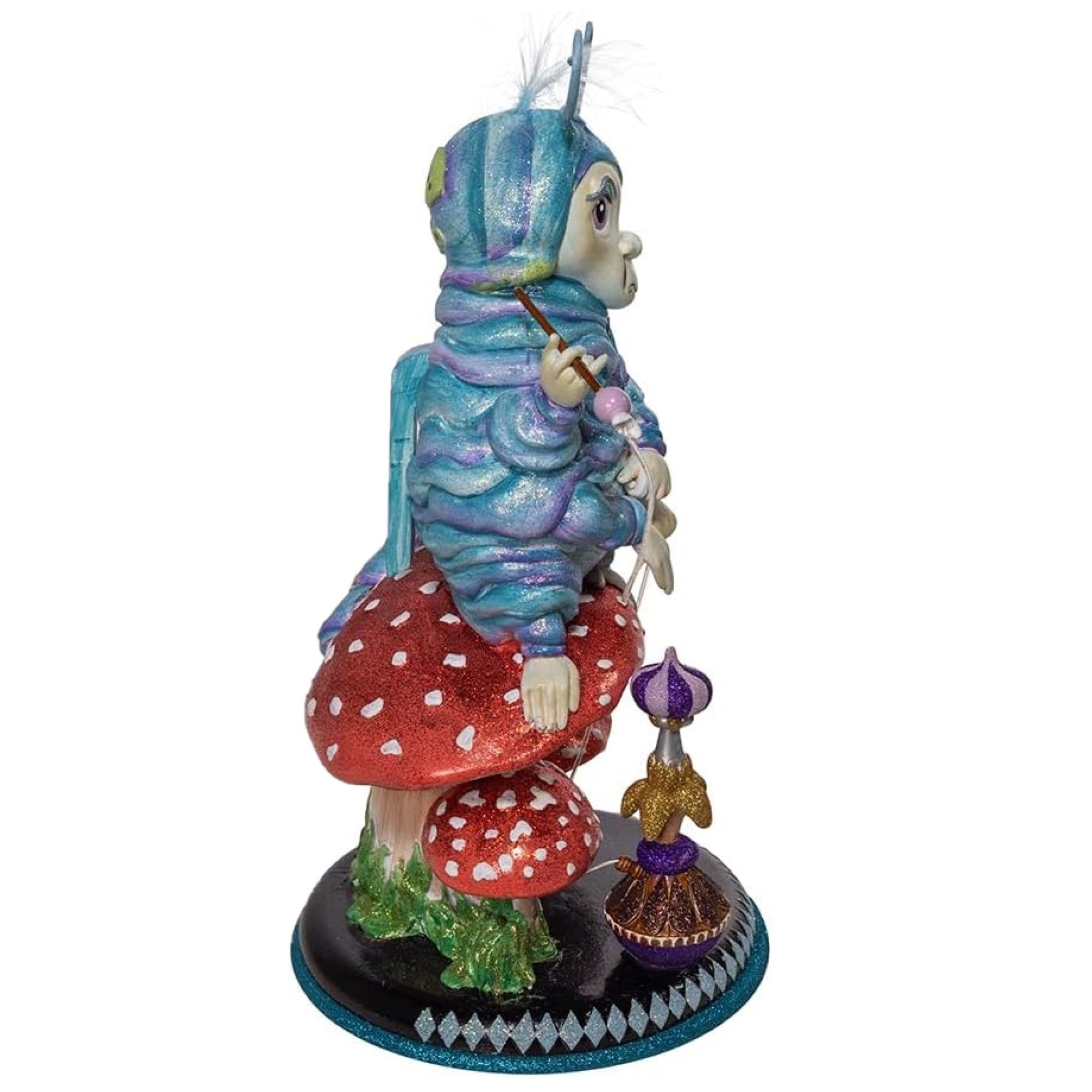 Kurt Adler Resin Hollywood Nutcracker Collection, Caterpillar, 15in