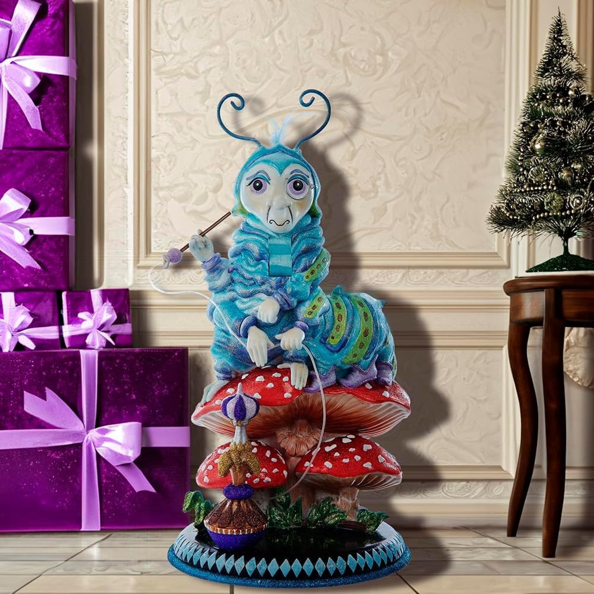 Kurt Adler Resin Hollywood Nutcracker Collection, Caterpillar, 15in