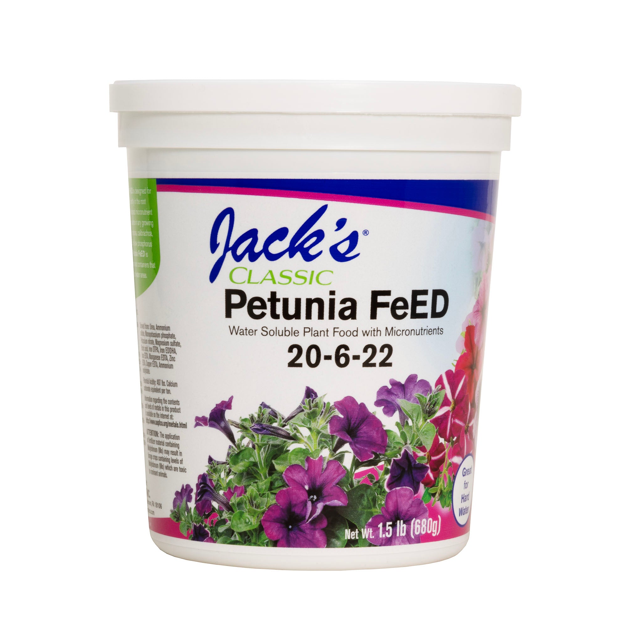 Jack's Classic 20-6-22 Petunia FeED Water-Soluble Fertilizer