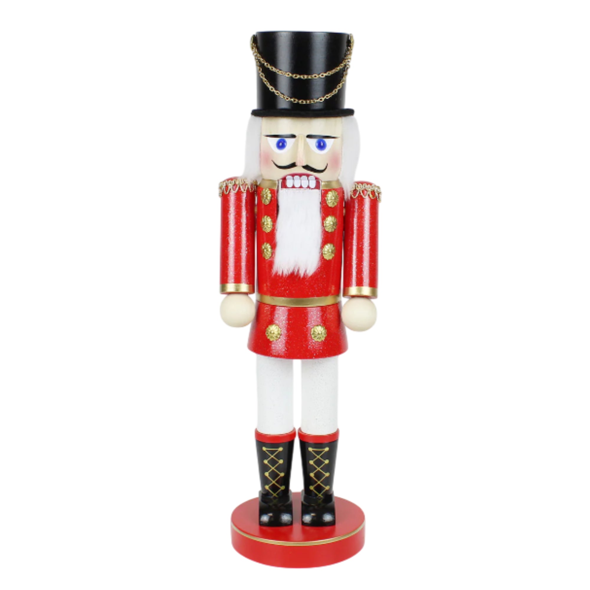 Steinbach Wooden Glitter Soldier Nutcracker, 16.5in