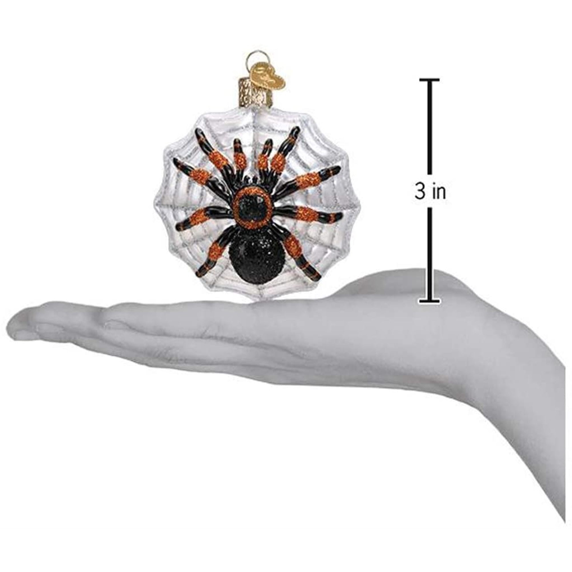 Old World Christmas Blown Glass Christmas Ornament, Tarantula