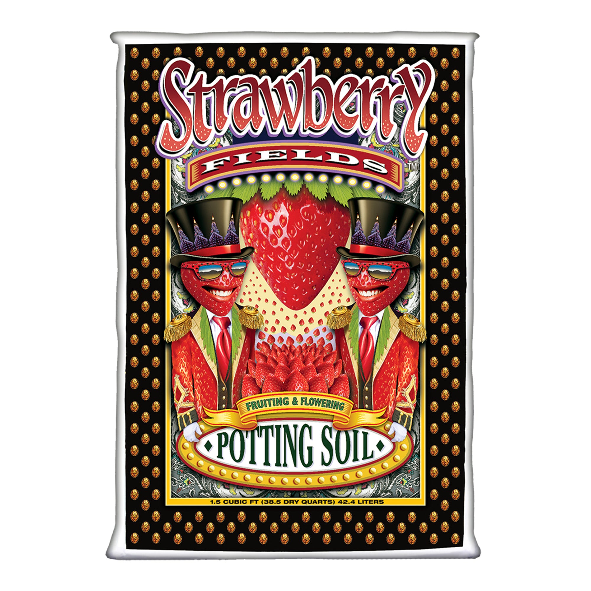 FoxFarm Strawberry Fields Fruiting & Flowering Potting Soil, 1.5cu ft