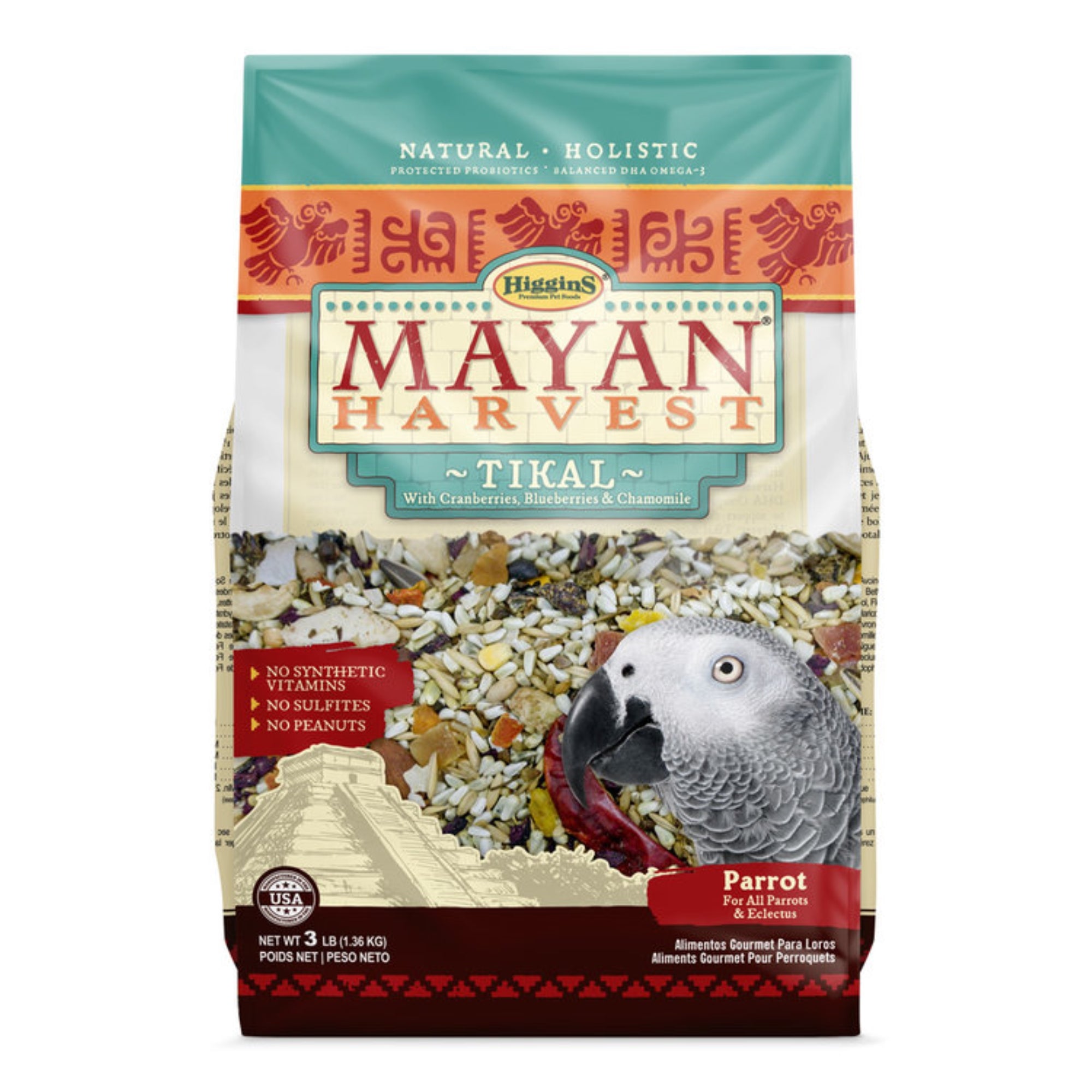 Higgins Mayan Harvest Tikal Bird Seed Blend, 3lbs