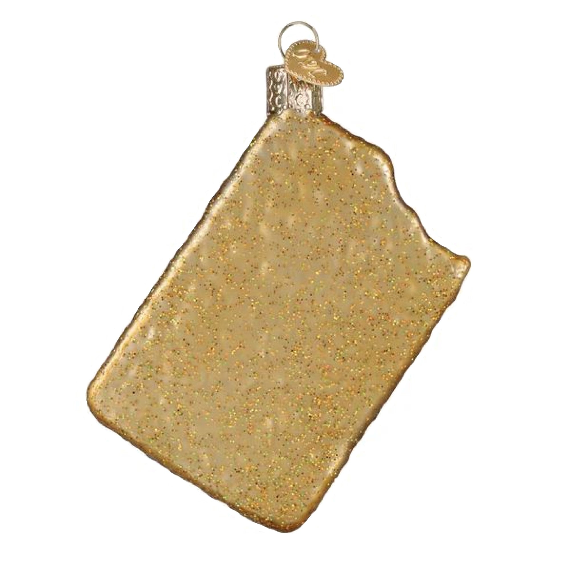 Old World Christmas Blown Glass Ornament for Christmas Tree, Toaster Pastry