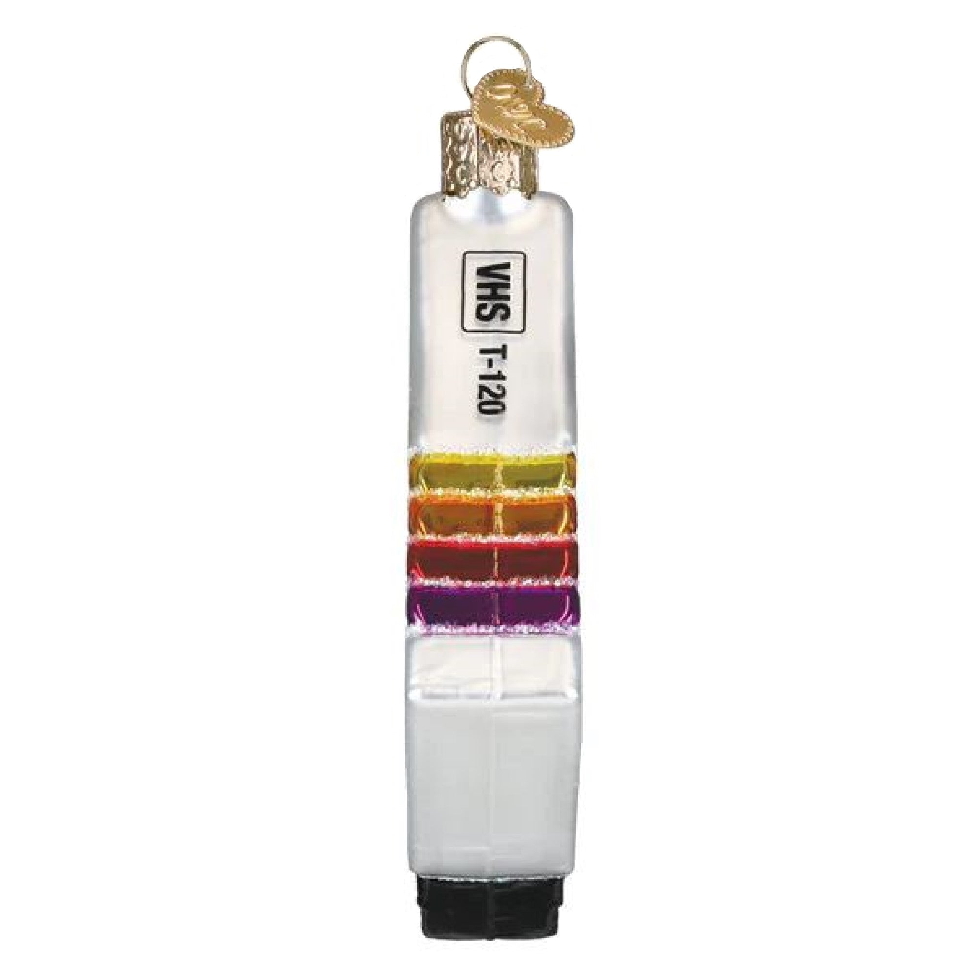 Old World Christmas Blown Glass Ornament VHS Tape - Thumbnail 2