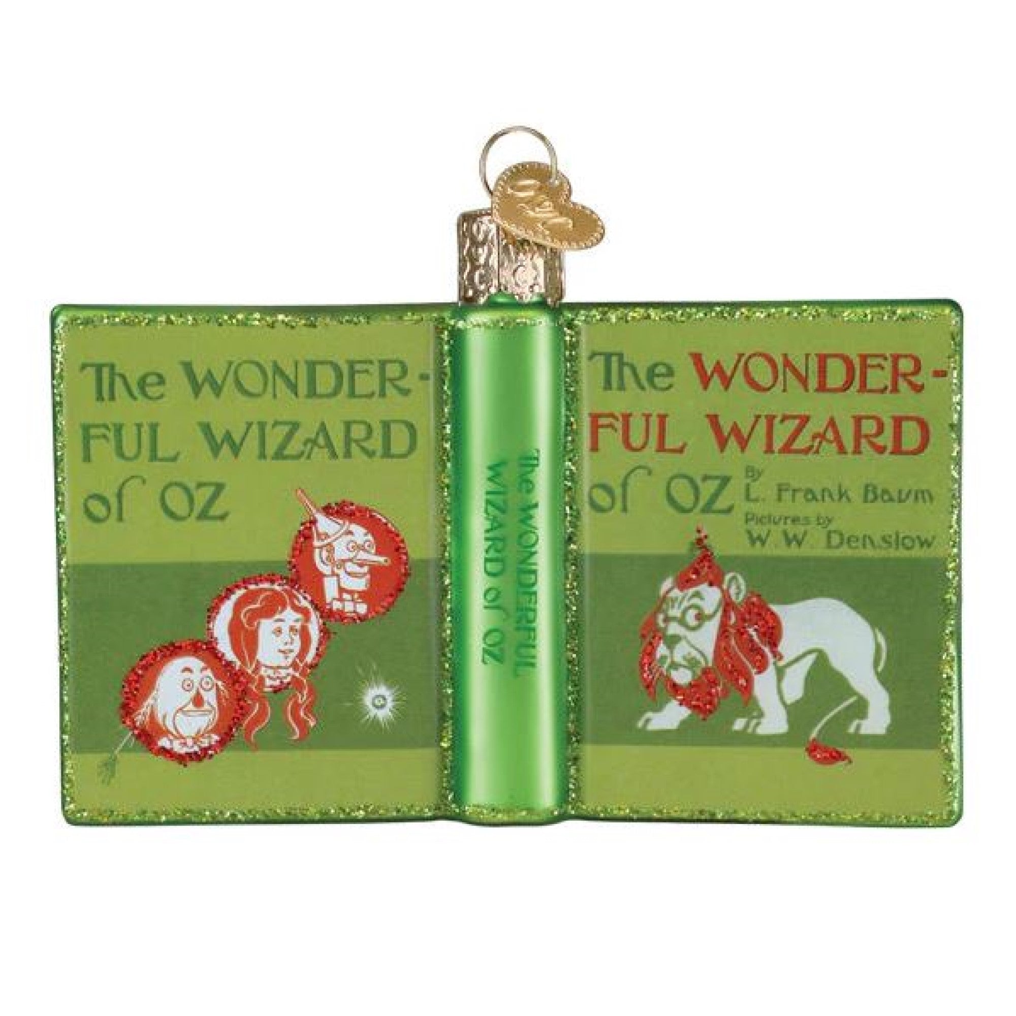 Old World Christmas Blown Glass Ornament for Christmas Tree, The Wonderful Wizard of Oz