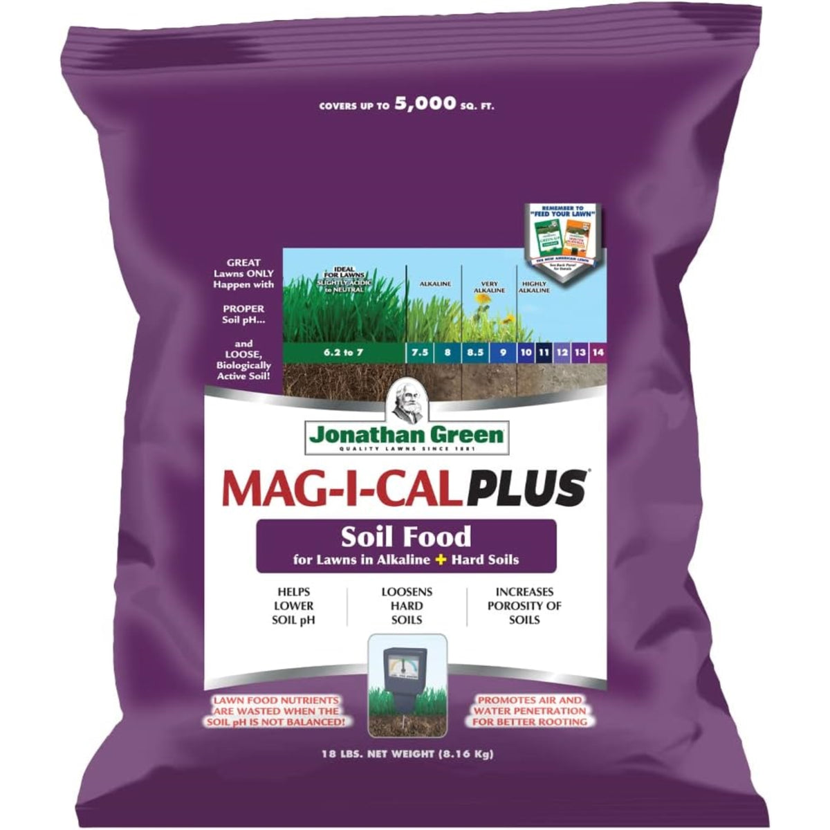 Jonathan Green MAG-I-CAL Plus Soil Food for Lawns in Alkaline & Hard Soil