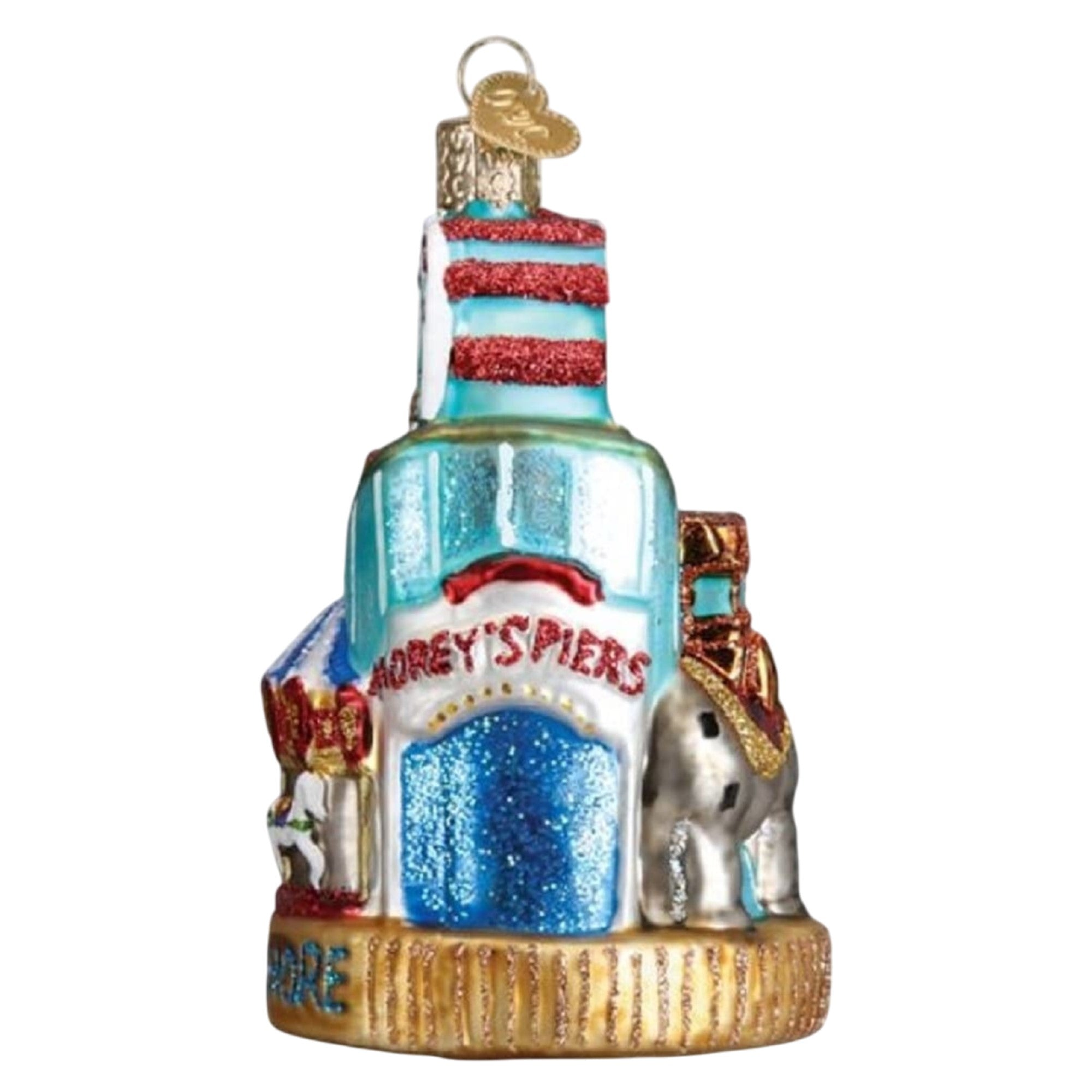 Old World Christmas Glass Blown Jersey Shore Ornament