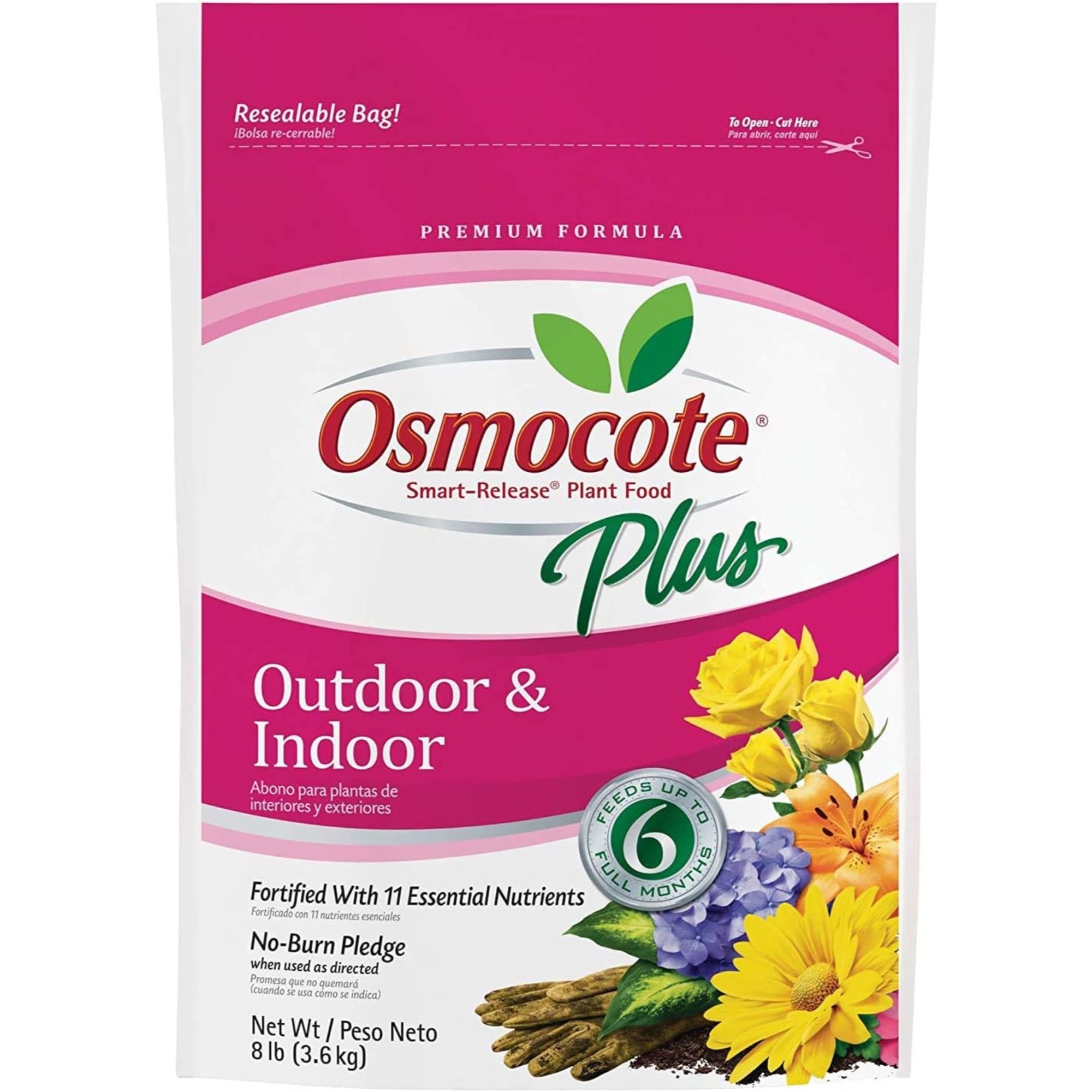 Osmocote Smart-Release Plant Food Plus Outdoor & Indoor Granular Fertilizer