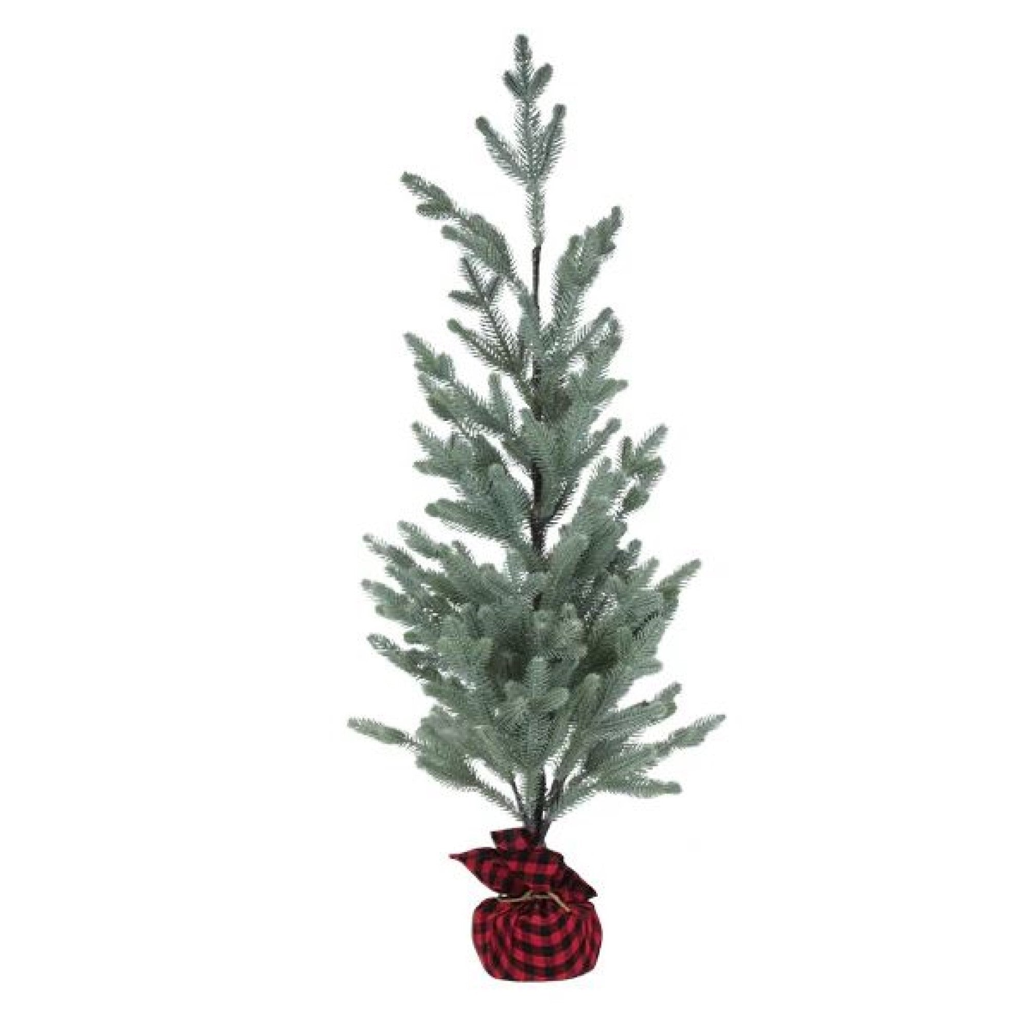 Old World Christmas Tabletop Faux Fir Tree with Burlap Base, 35in