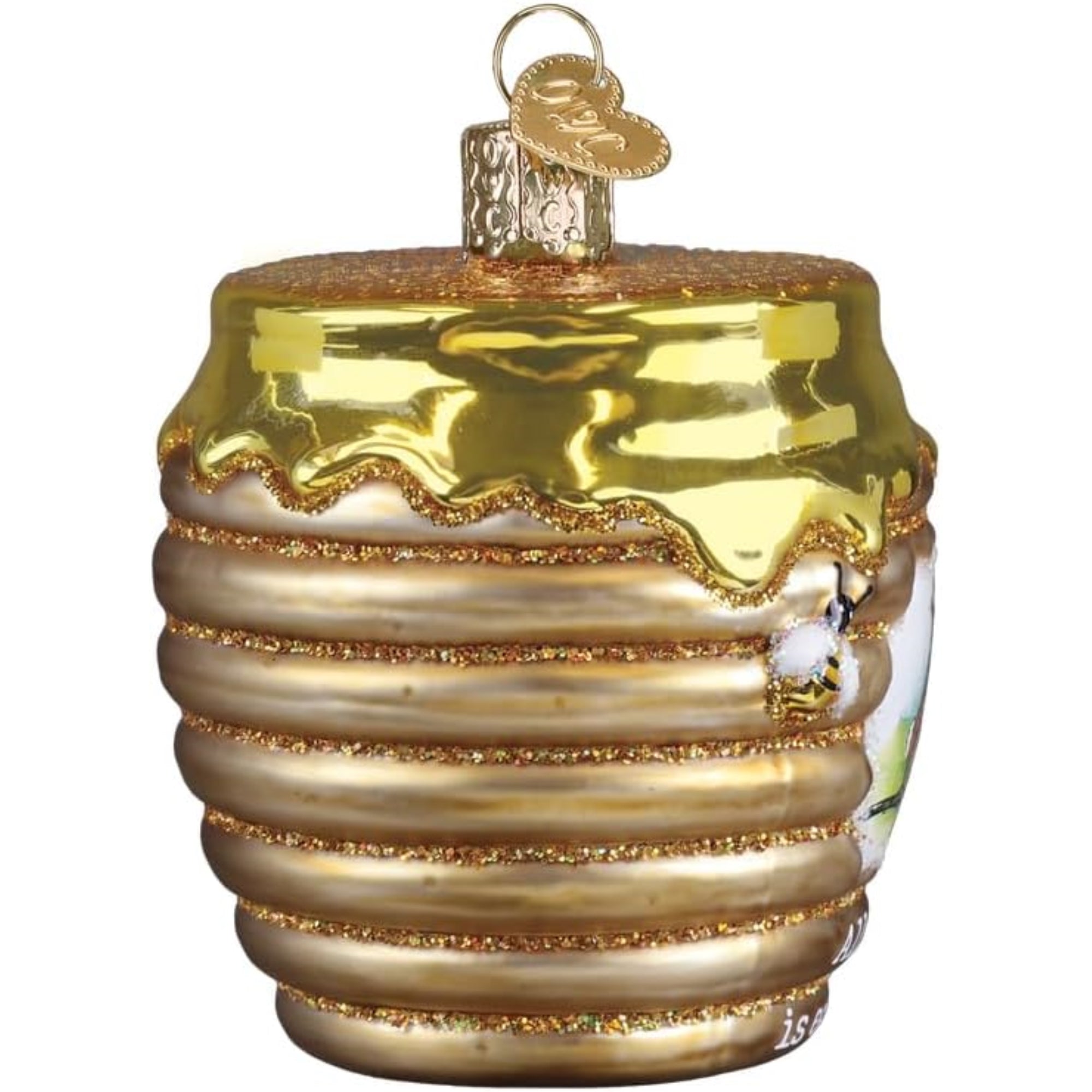 Old World Christmas Blown Glass Ornament for Christmas Tree, Winnie & Friends