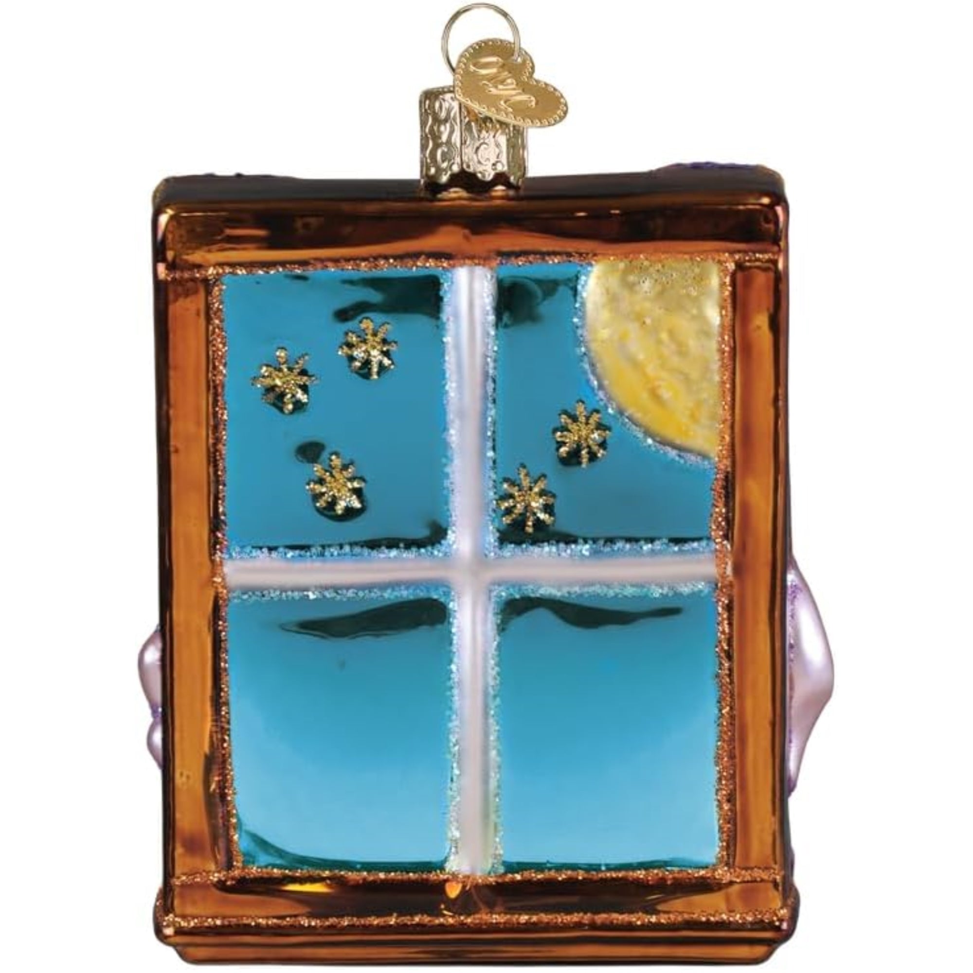 Old World Christmas Blown Glass Ornament for Christmas Tree, Peter Pan's Second Star