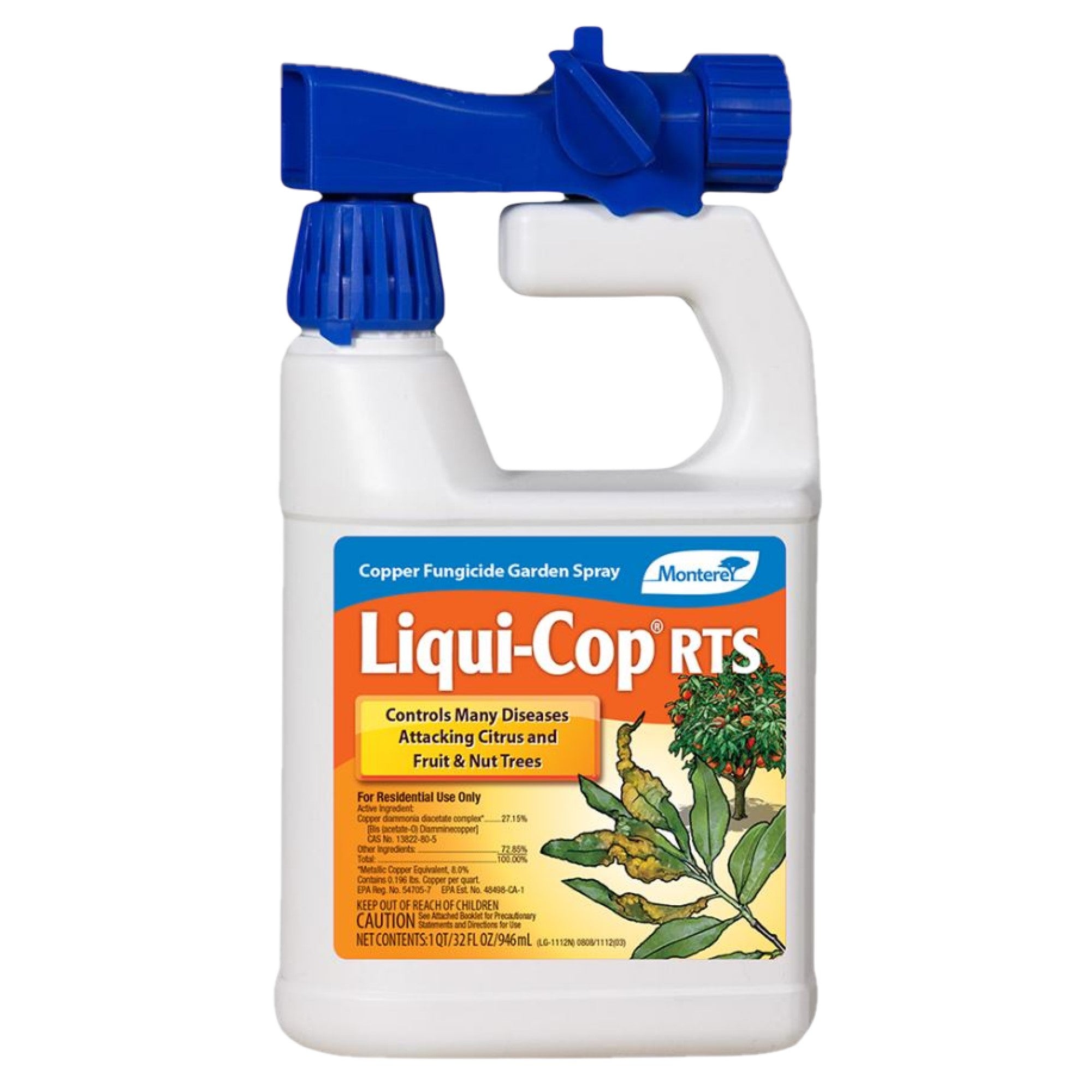 Monterey Liqui-Cop Copper Fungicide Garden Spray
