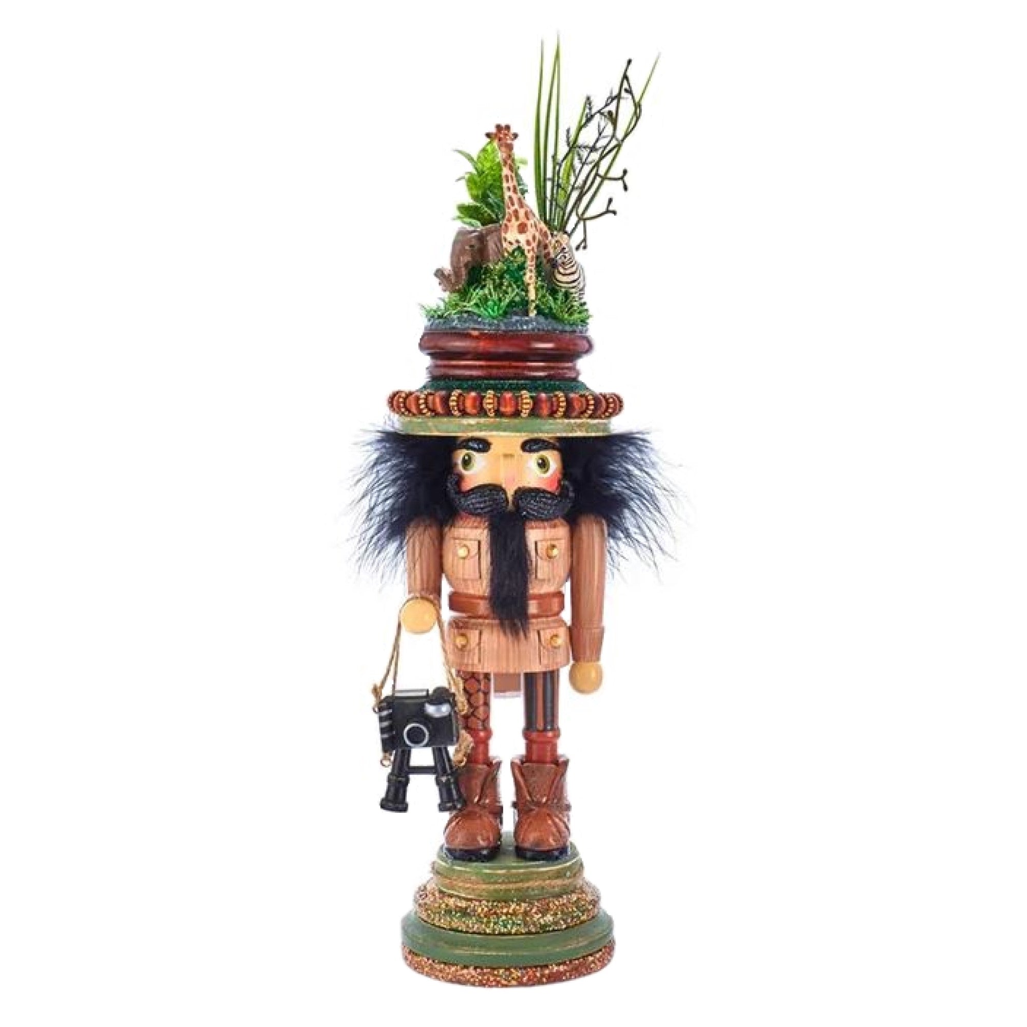Kurt Adler Hollywood Nutcracker, Zoo Menagerie, 15in