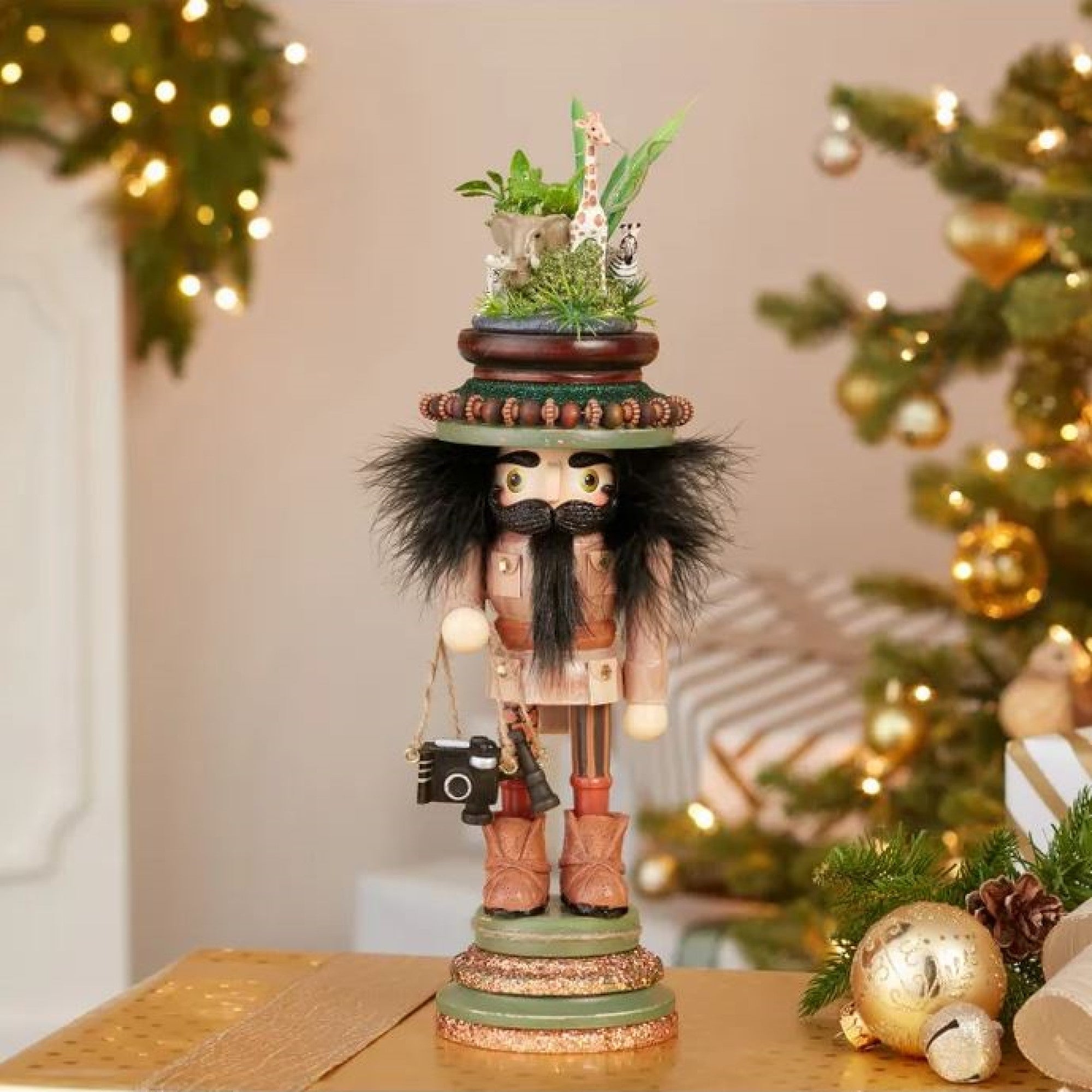 Kurt Adler Hollywood Nutcracker, Zoo Menagerie, 15in