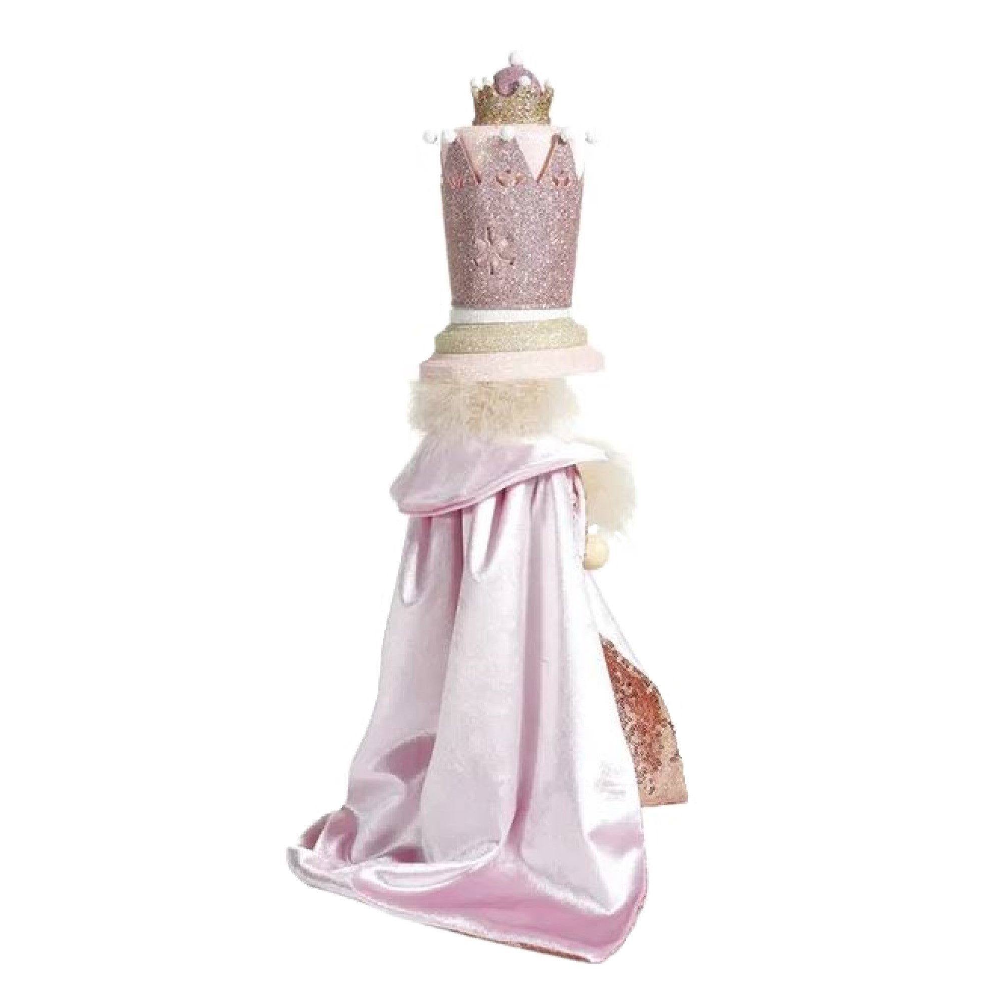 Kurt Adler Hollywood Nutcracker, Pink King, 19in