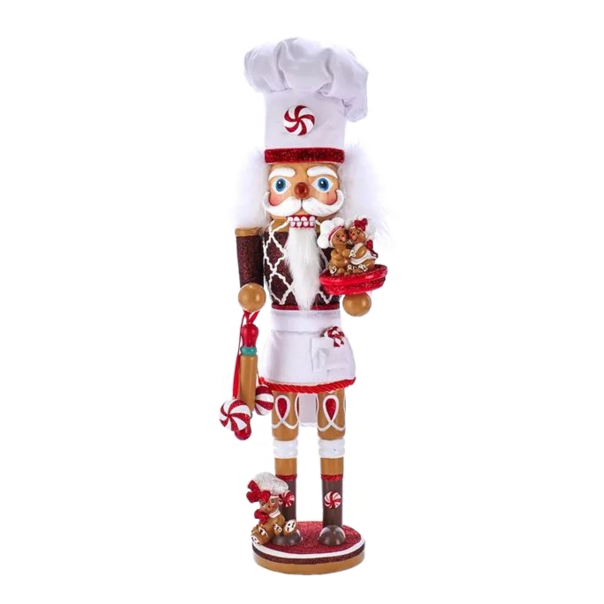 Kurt Adler Hollywood Nutcracker, Gingerbread Chef, 15.5in