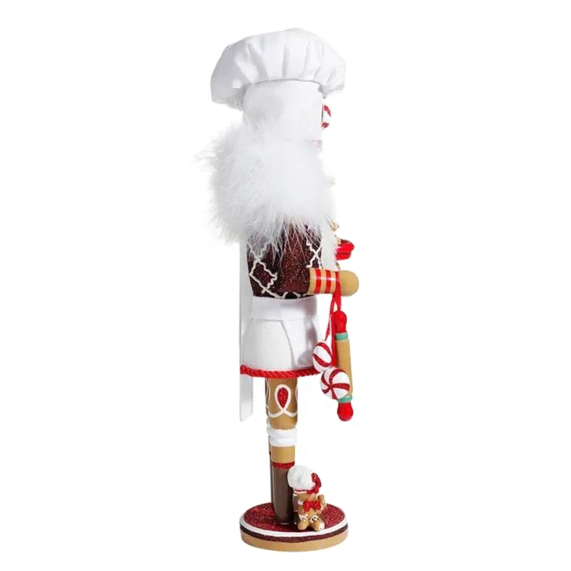 Kurt Adler Hollywood Nutcracker, Gingerbread Chef, 15.5in