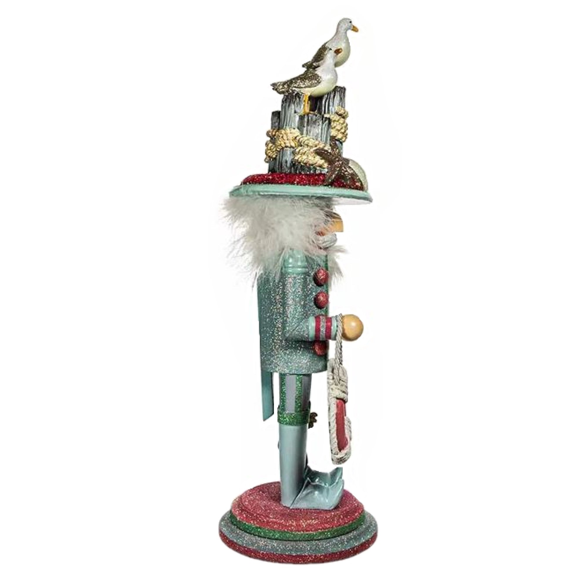 Kurt Adler Hollywood Nutcracker, Seagull Costal, 18in