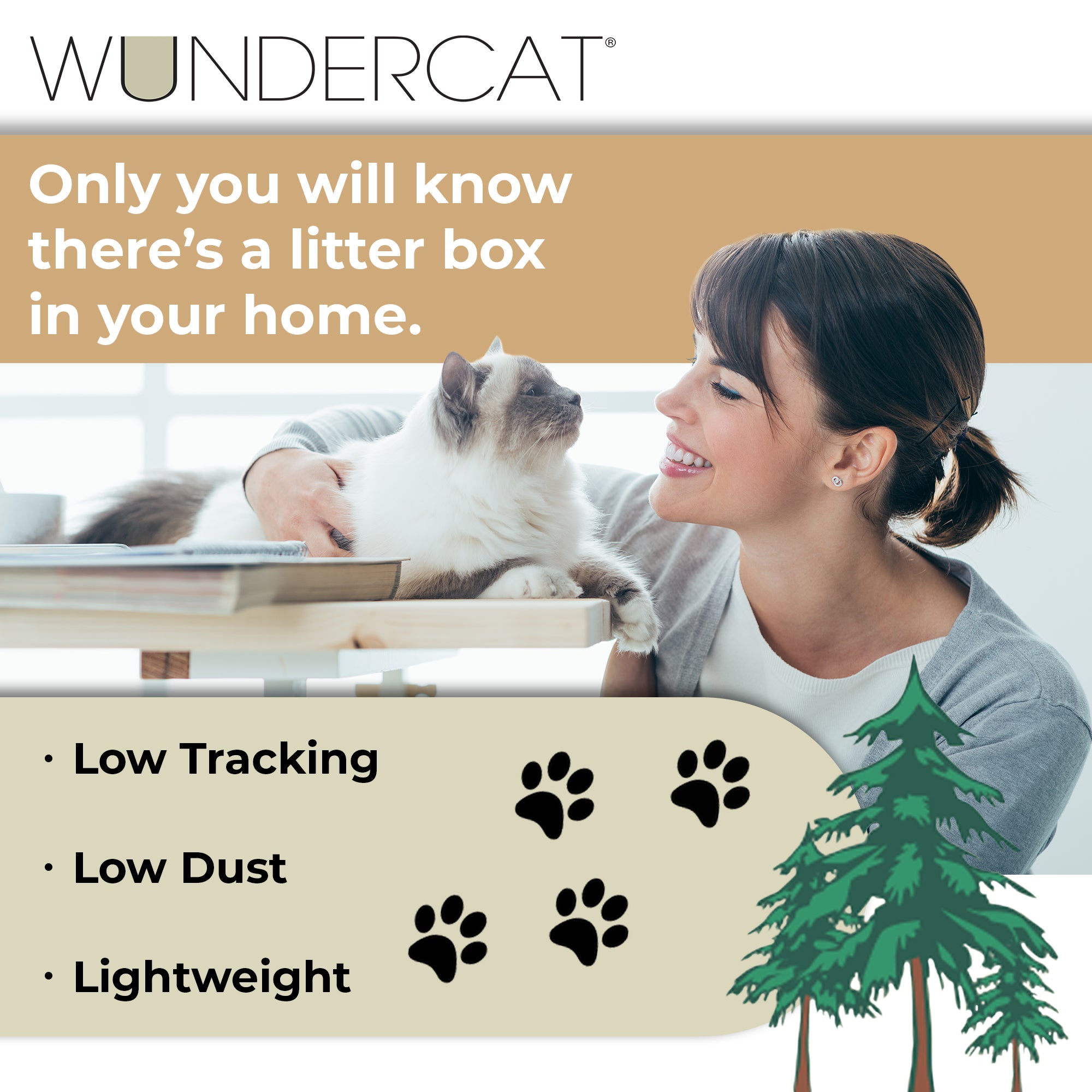 Progressive Planet Wundercat Natural Pine Cat Litter, 20lbs