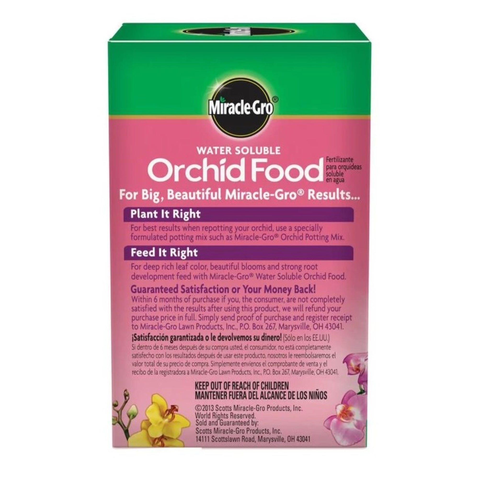 Miracle-Gro 30-10-10 Water Soluble Orchid Food, 8oz