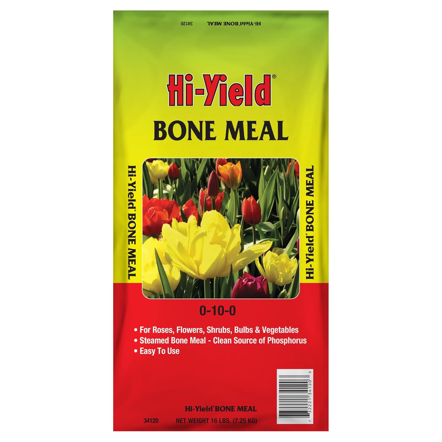 Hi-Yield Bone Meal 0-10-0 Fertilizer Granules for Roses, Flowers, Shrubs, Bulbs & Vegetables