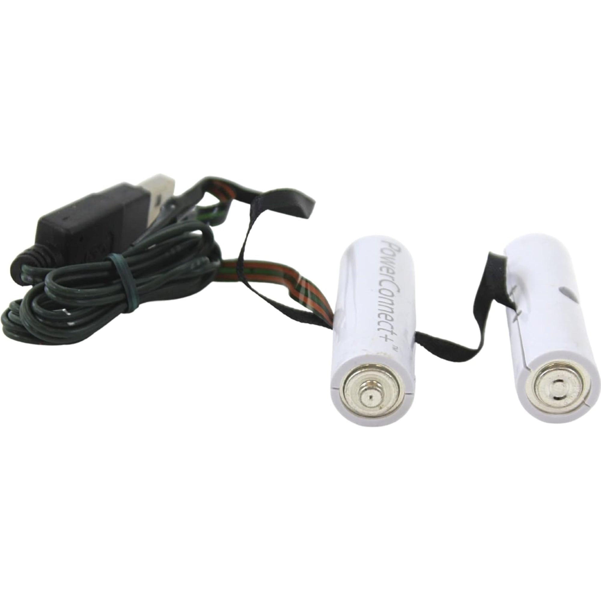 Kurt Adler USB PowerConnect+ 2 "AA" Battery Converter, 18-Inch Lead Wire, Indoor Use Only