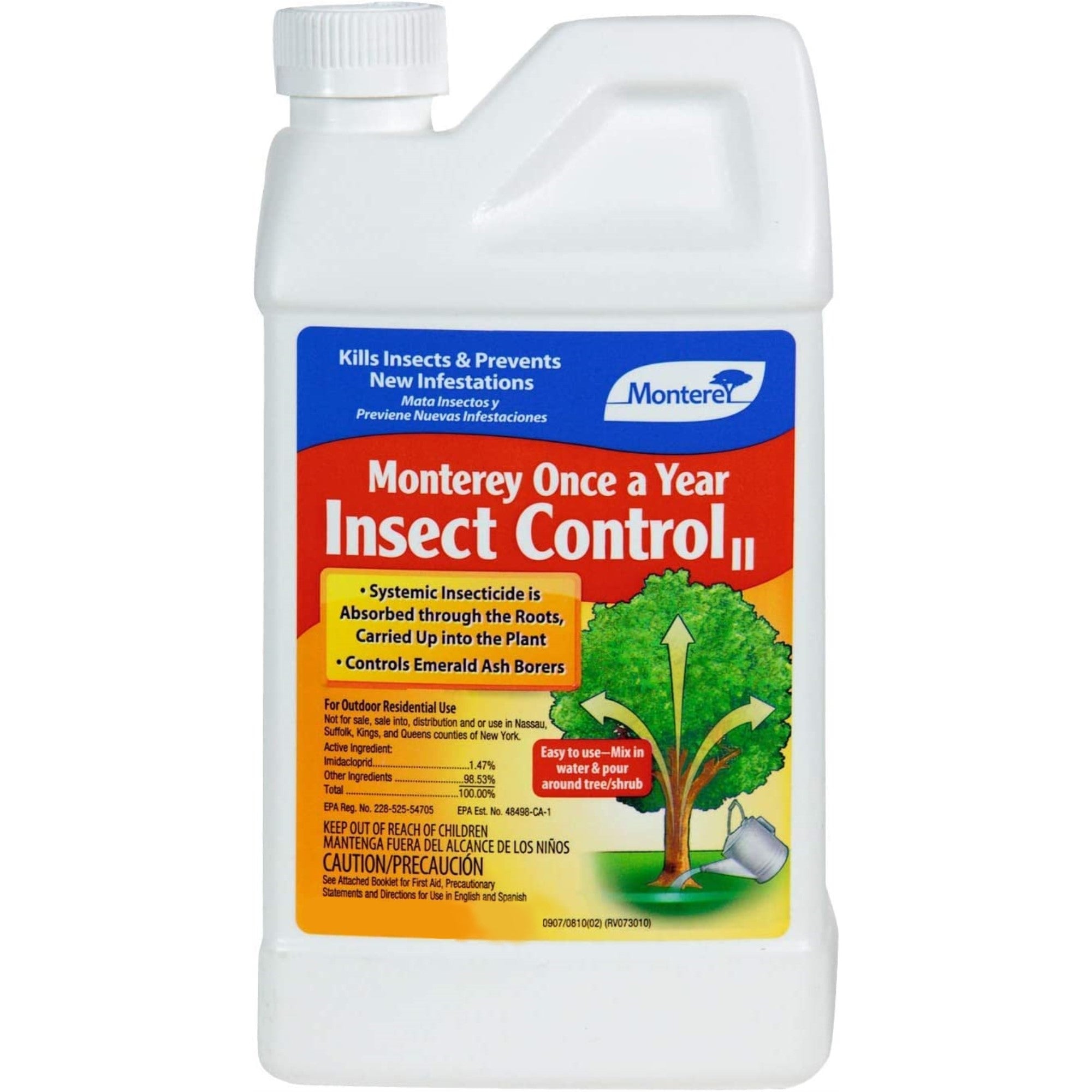Monterey Once A Year Insect Control II Systemic Insect Treatment Conce