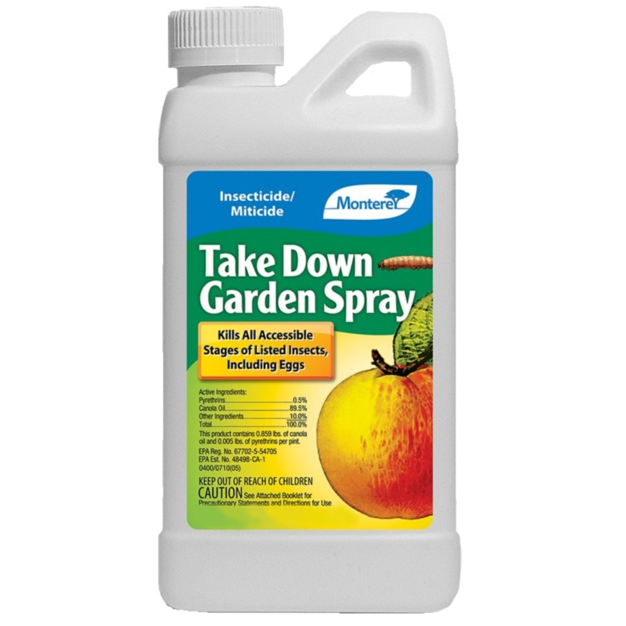 Monterey Take Down Garden Spray Liquid Insecticide and Miticide