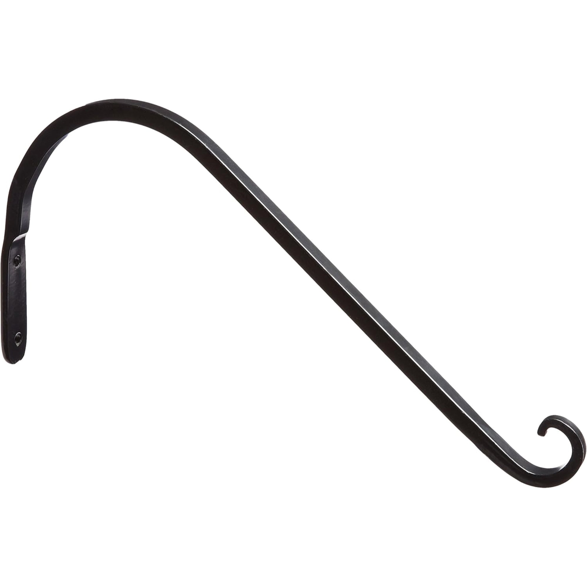 Panacea Hanging Angled Plant Bracket, Black, 12"