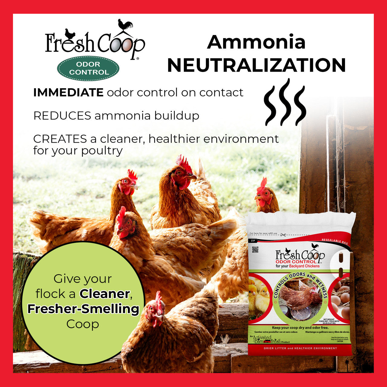Progressive Planet Fresh Coop Odor Control
