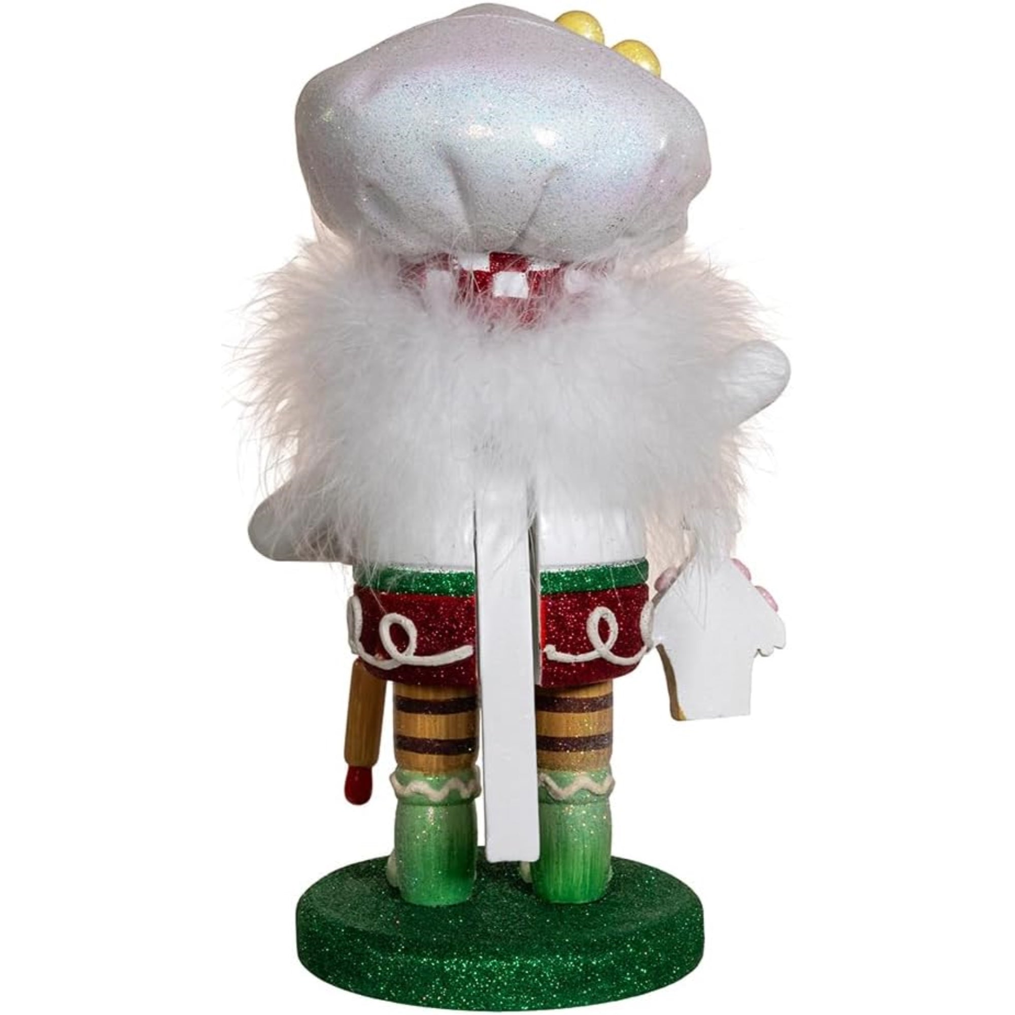 Kurt Adler Hollywood Wooden Nutcracker Collection, Gingerbread Baker Boy, 10"