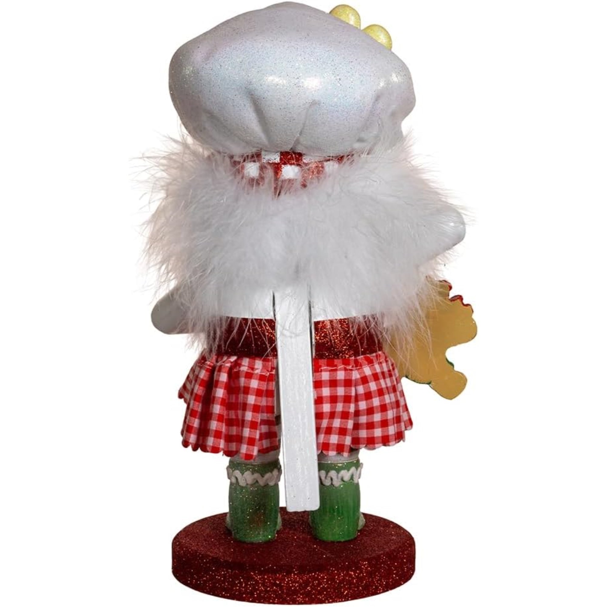 Kurt Adler Hollywood Wooden Nutcracker Collection, Gingerbread Baker Girl, 10"