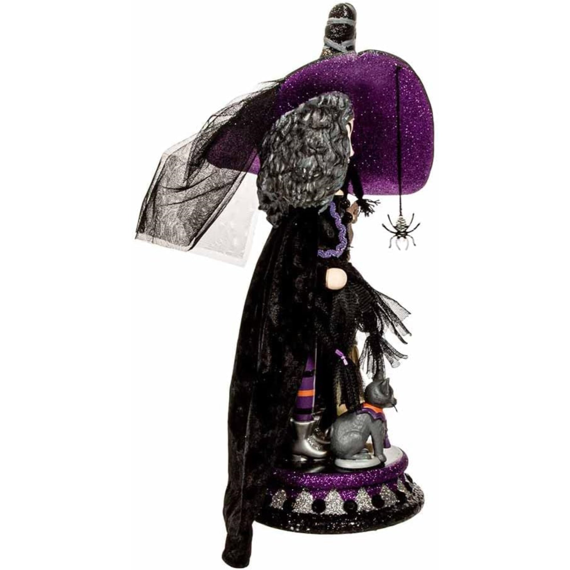 Kurt Adler Hollywood Wooden Nutcracker Collection, Witch, 17"