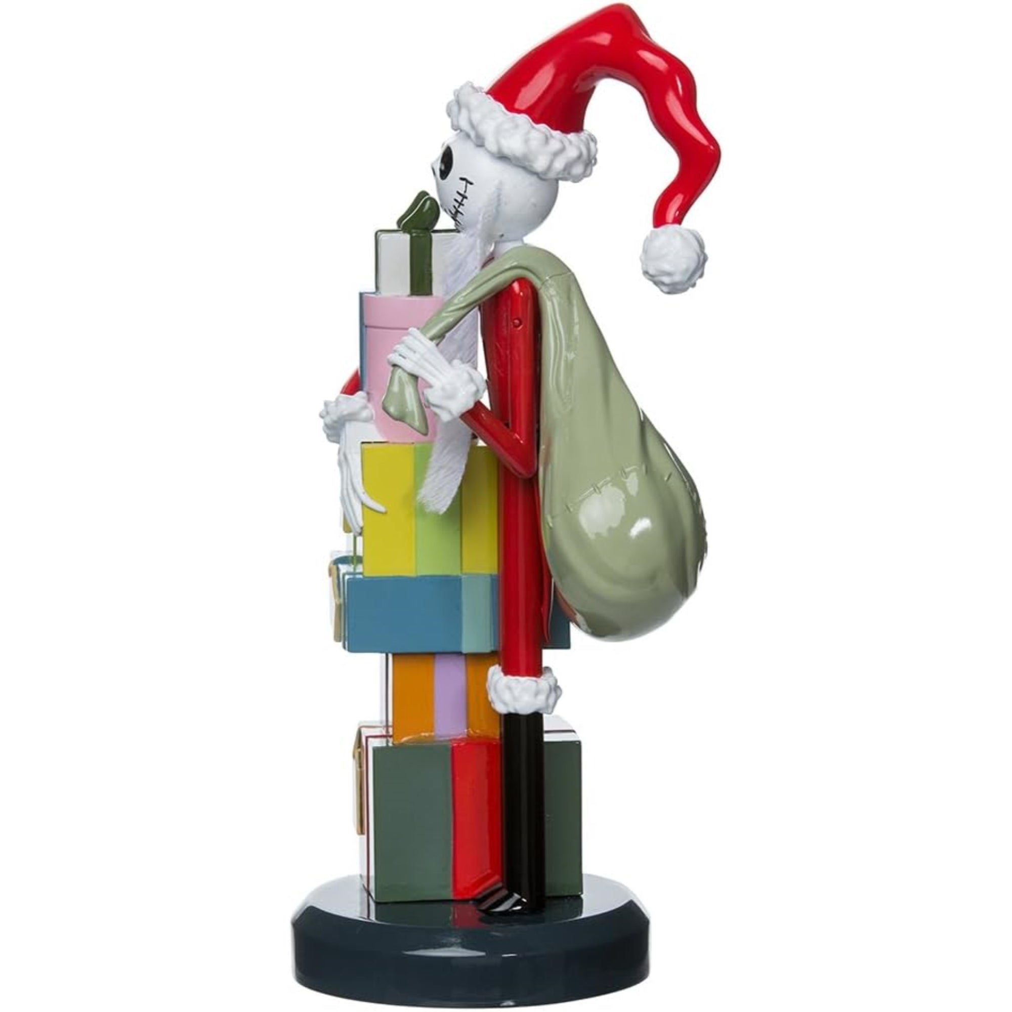 Kurt Adler Wooden Nutcrackers, Nightmare Before Christmas Jack Skellington, 10"