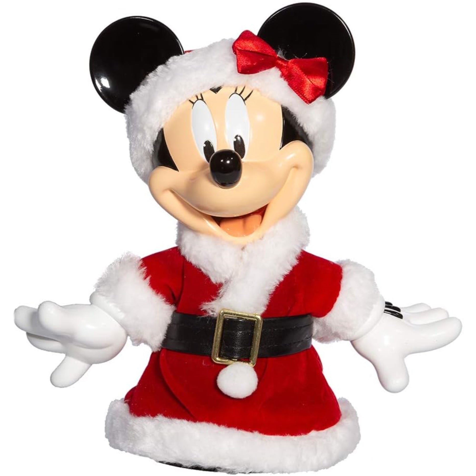 Kurt Adler Unlit Christmas Tree Treetop, Disney Minnie Mouse, 8.5"