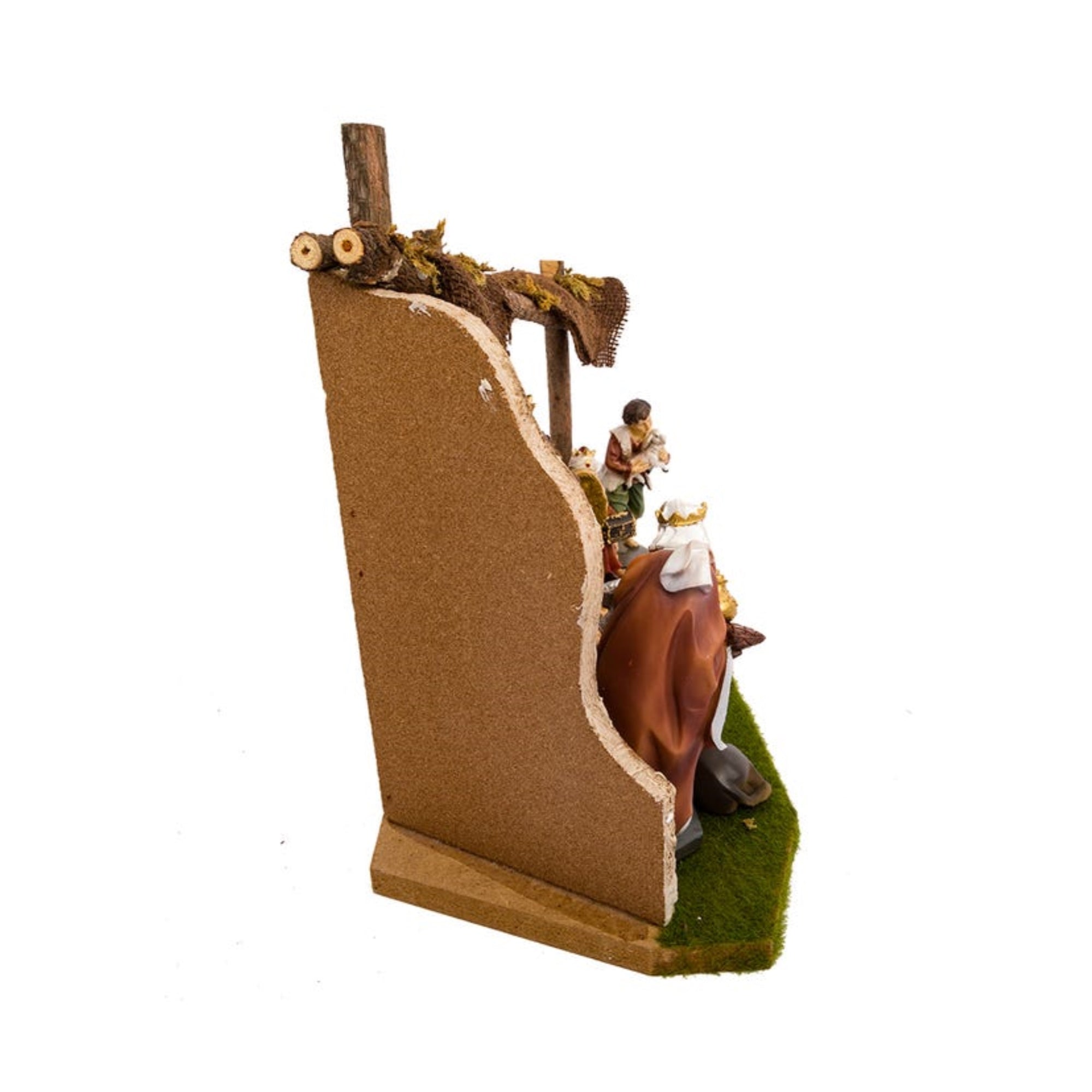Kurt Adler Nativity Set With Stable Table Piece, 12-Piece Set