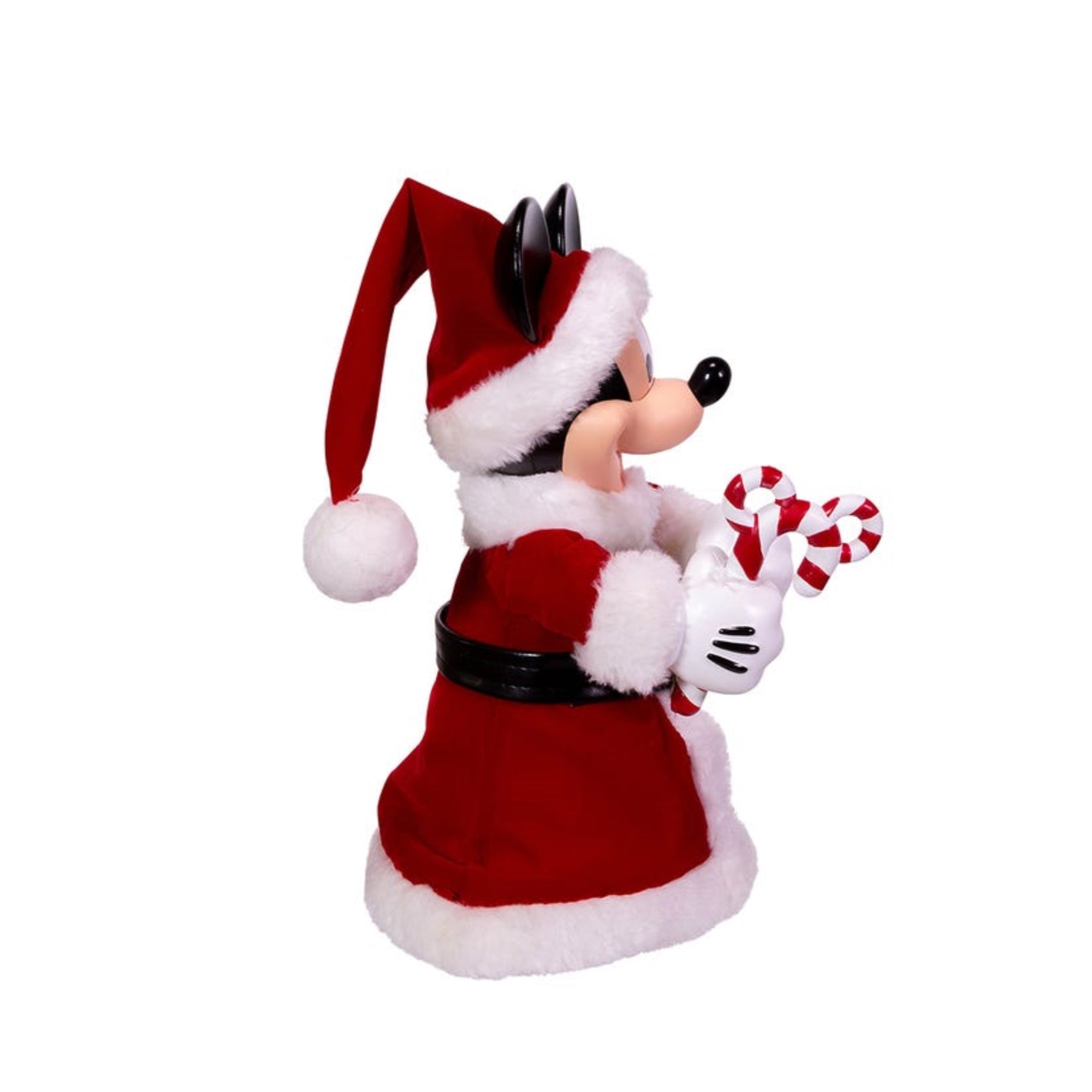 Kurt Adler Un-Lit Disney© Mickey Mouse With Bendable Arms Treetop/Tabletop Decoration, 10"